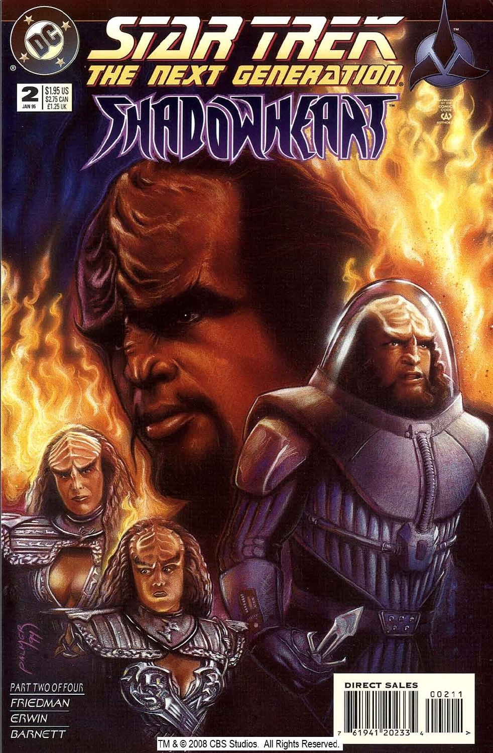 Read online Star Trek: The Next Generation - Shadowheart comic -  Issue #2 - 1