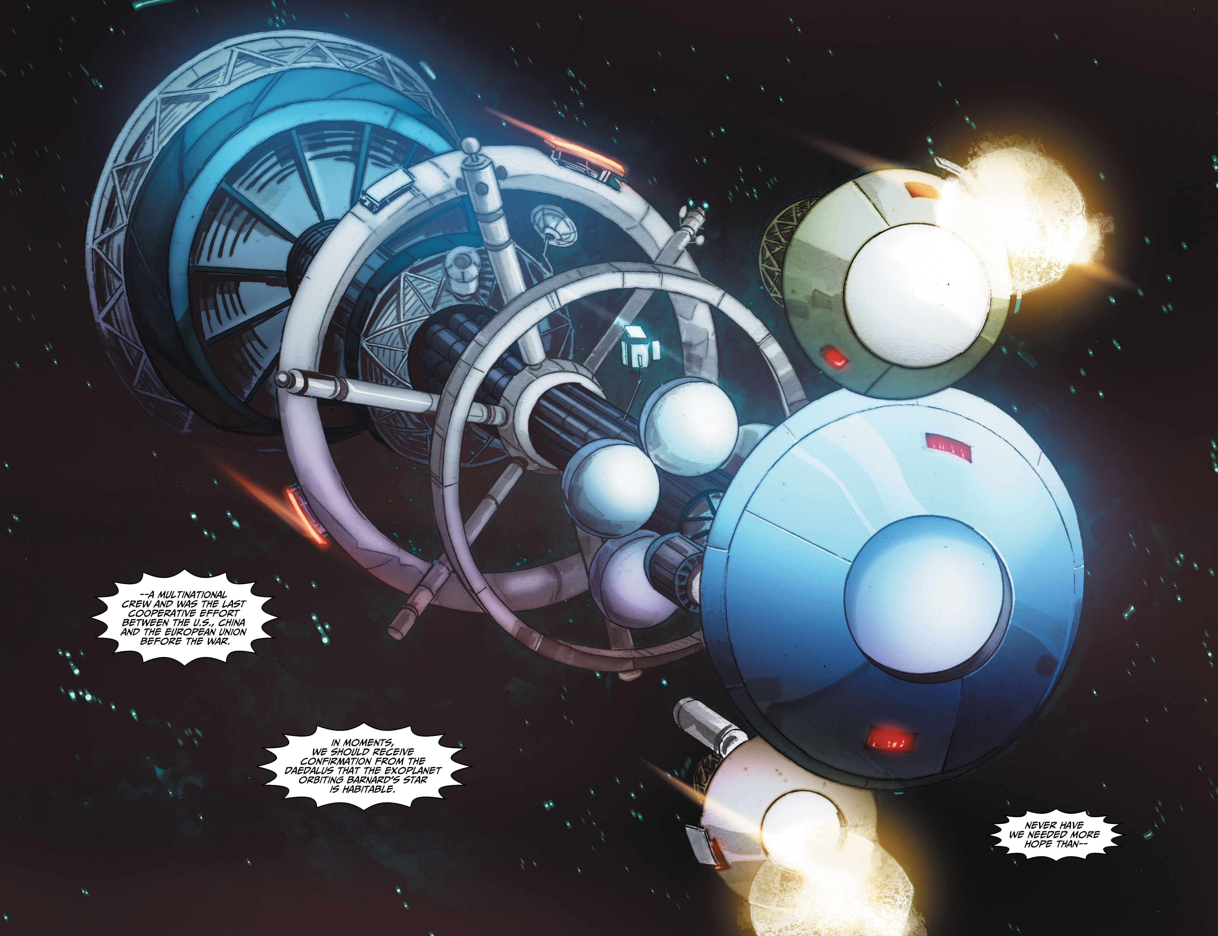 Read online Where Starships Go to Die comic -  Issue #1 - 4