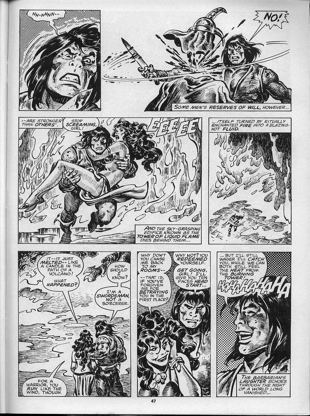 Read online The Savage Sword Of Conan comic -  Issue #200 - 49