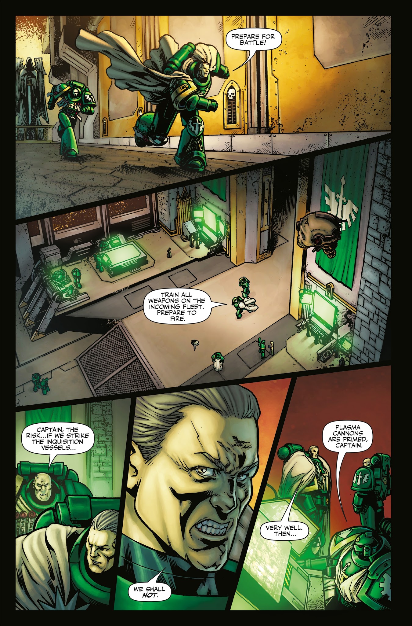 Read online Warhammer 40,000: Will of Iron comic -  Issue #10 - 14