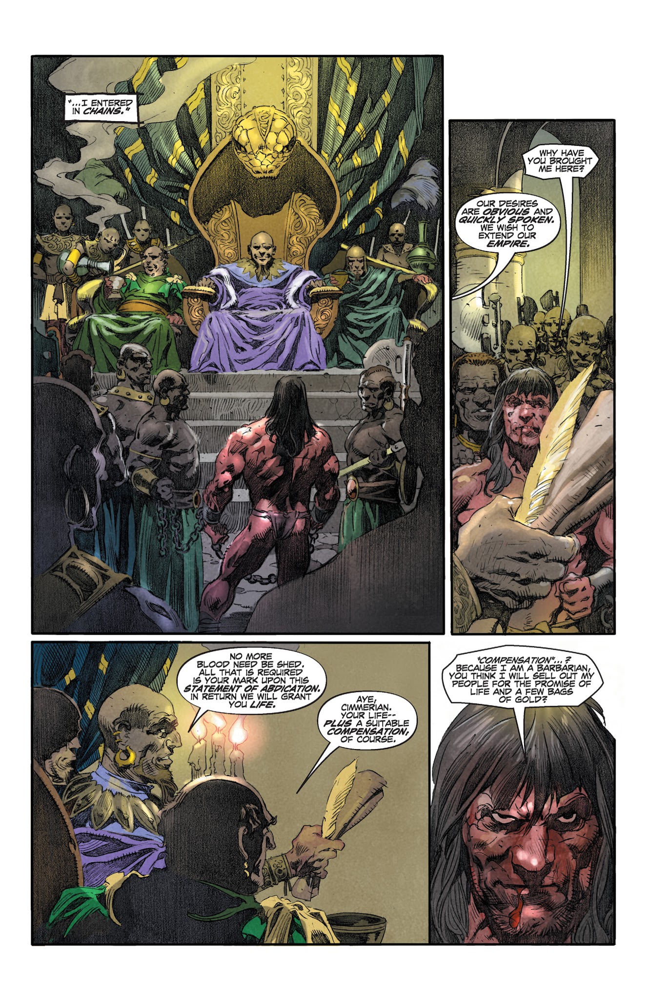 Read online King Conan: The Scarlet Citadel comic -  Issue # TPB - 23
