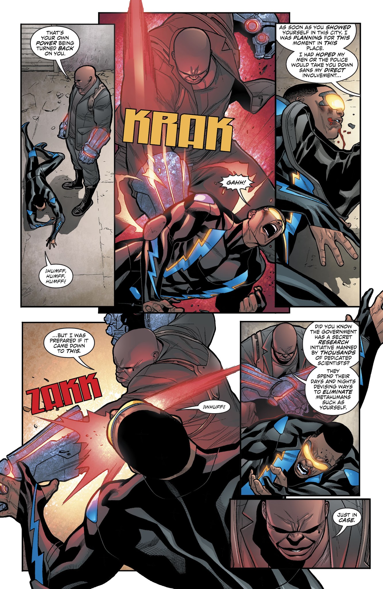 Read online Black Lightning: Cold Dead Hands comic -  Issue #5 - 15