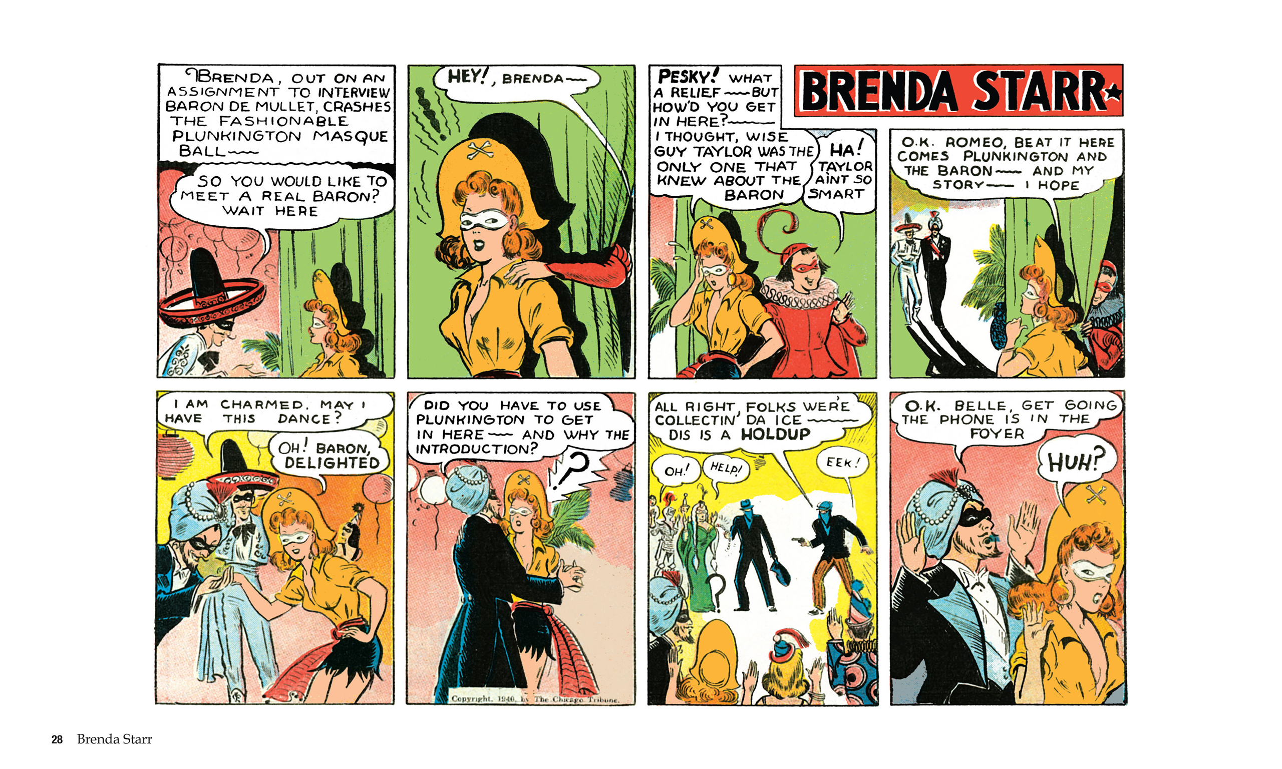 Read online Brenda Starr, Reporter: The Collected Dailies and Sundays comic -  Issue # TPB (Part 1) - 29