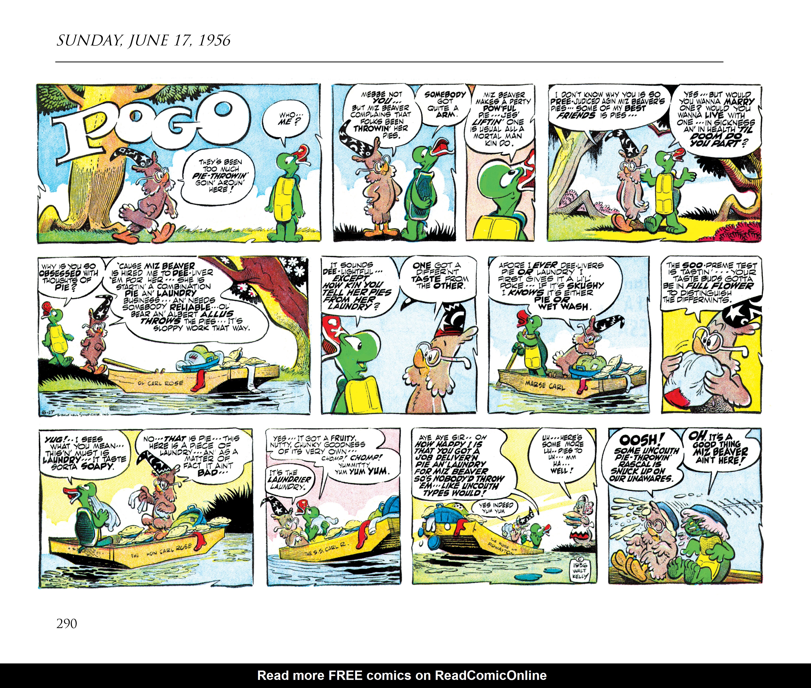 Read online Pogo by Walt Kelly: The Complete Syndicated Comic Strips comic -  Issue # TPB 4 (Part 4) - 2