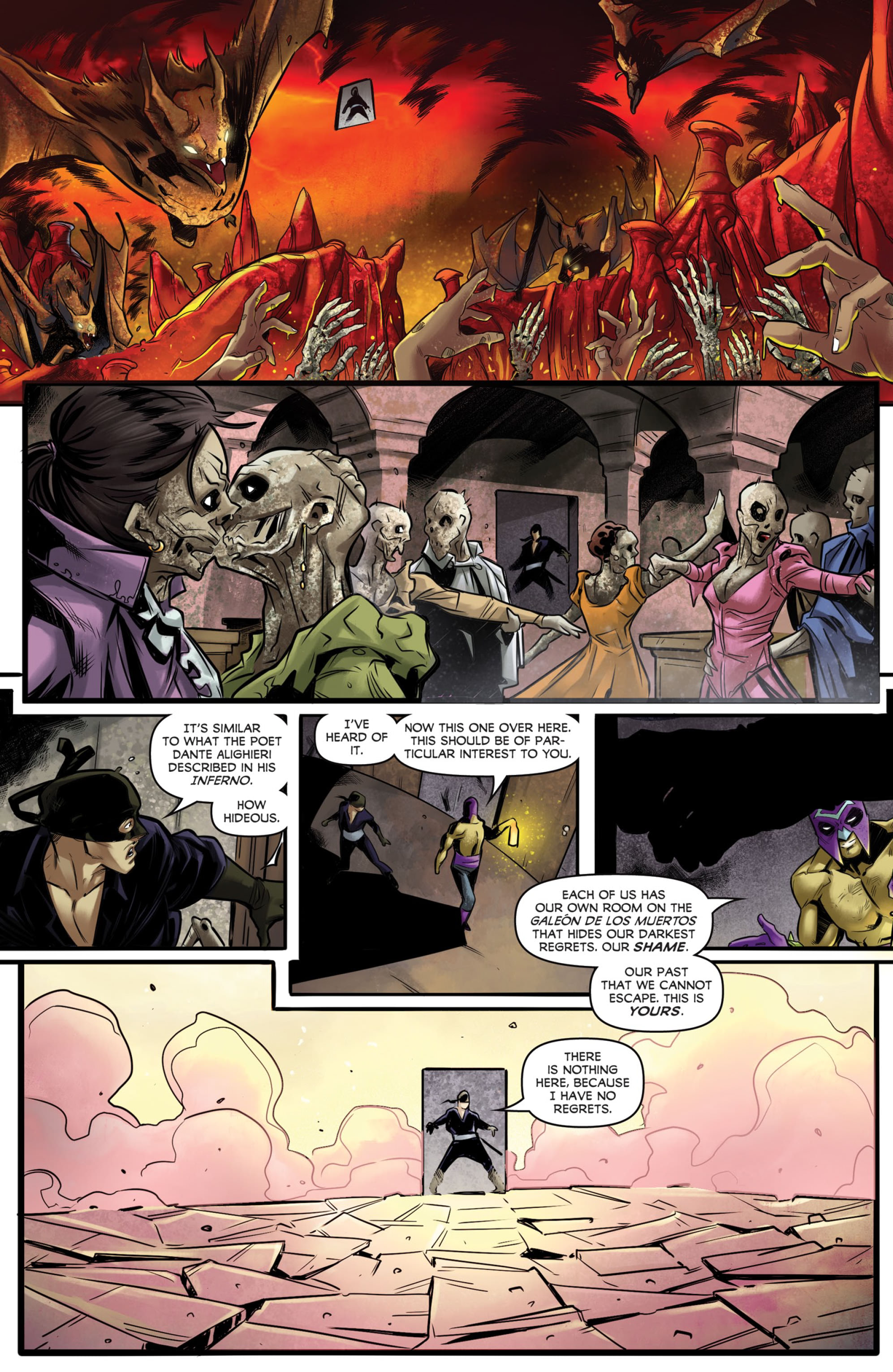 Read online Zorro: Galleon Of the Dead comic -  Issue #3 - 9