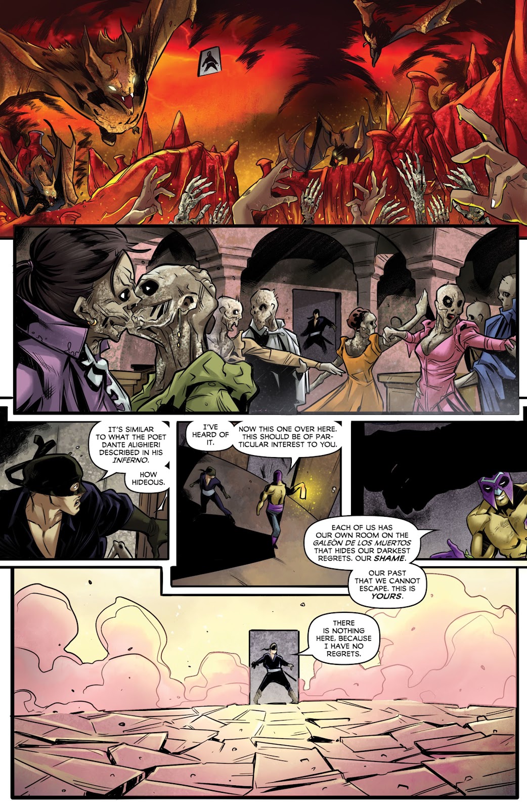 Zorro: Galleon Of the Dead issue 3 - Page 9