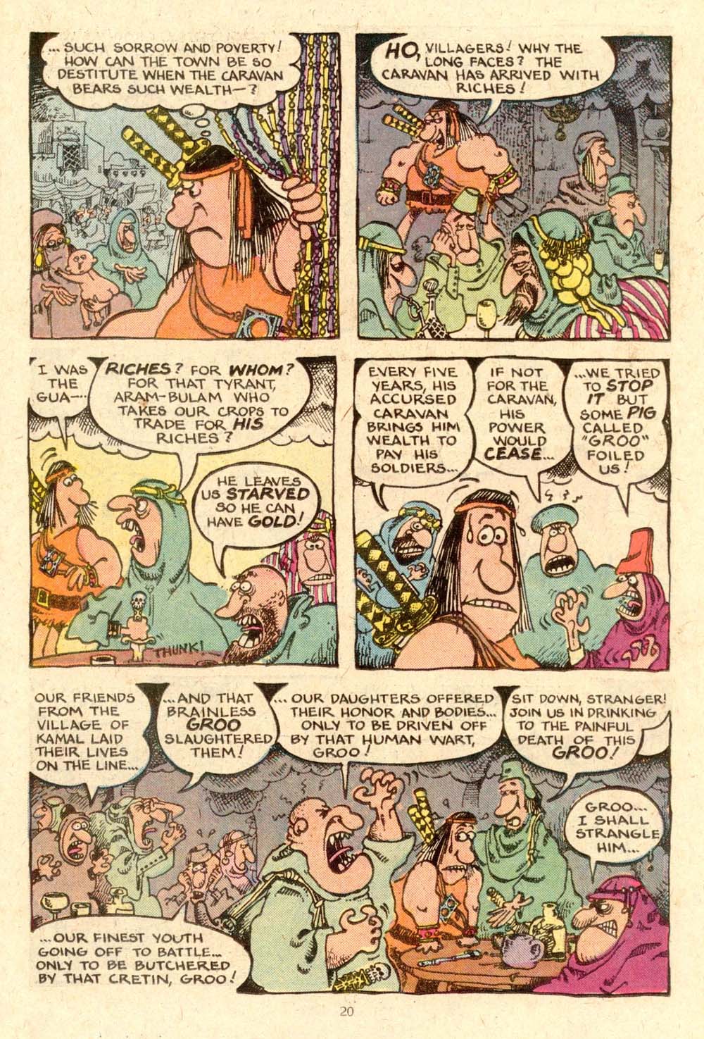 Read online Groo the Wanderer comic -  Issue #3 - 21