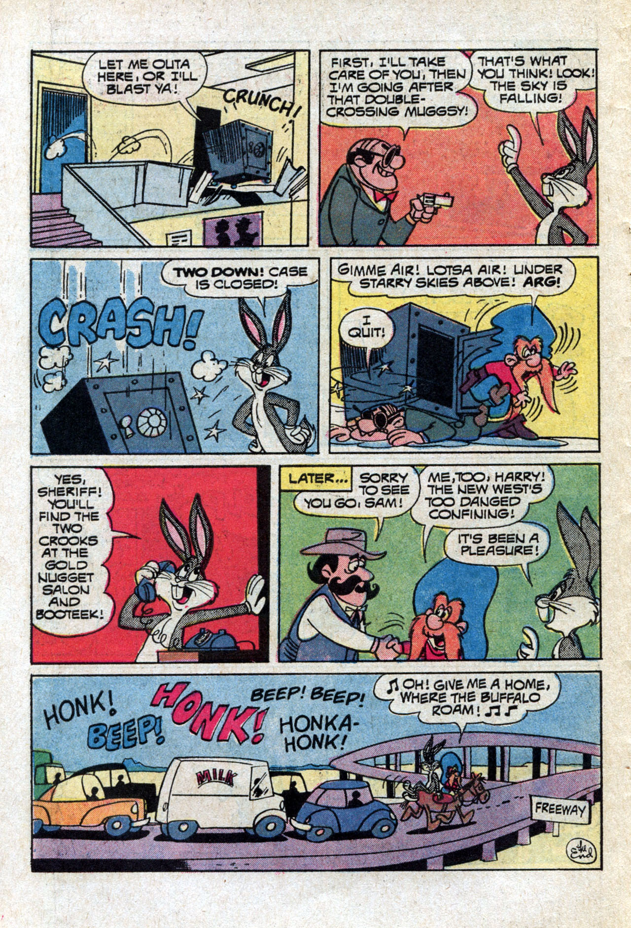 Read online Yosemite Sam and Bugs Bunny comic -  Issue #10 - 10