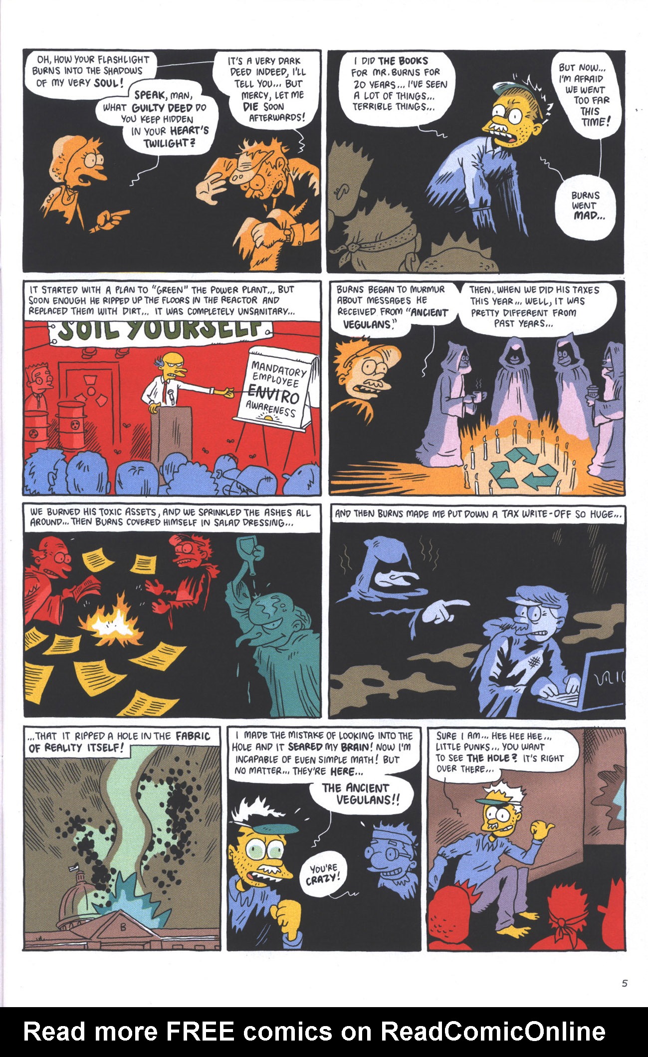 Read online Treehouse of Horror comic -  Issue #15 - 8