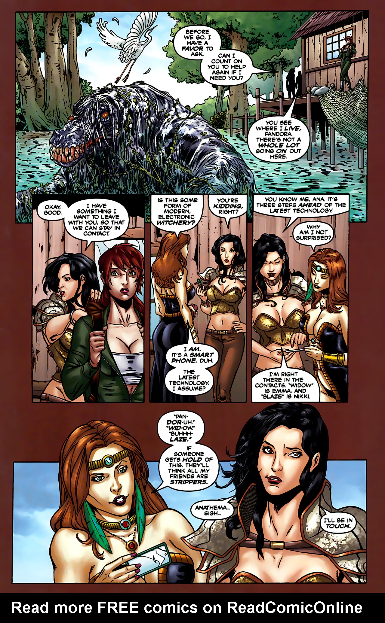 Read online War Goddess comic -  Issue #5 - 10