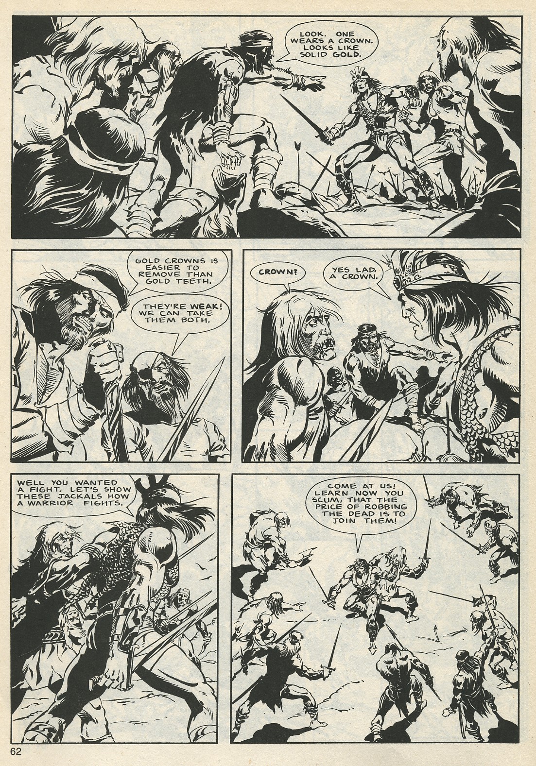 Read online The Savage Sword Of Conan comic -  Issue #127 - 62