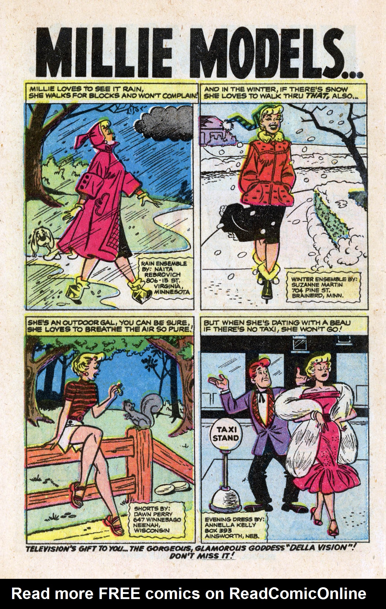 Read online Millie the Model comic -  Issue #60 - 24