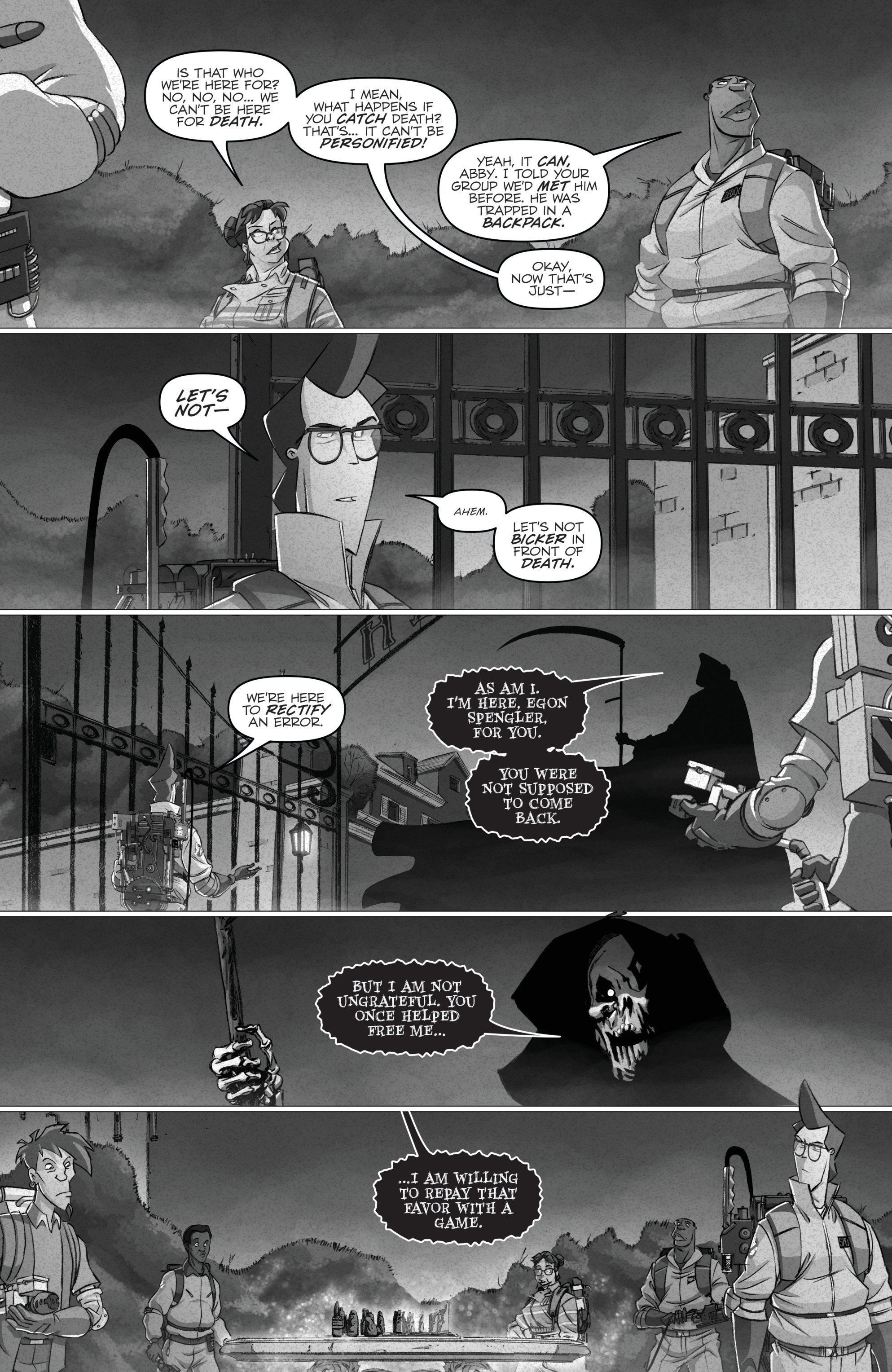 Read online Ghostbusters: Crossing Over comic -  Issue # _TPB - 122