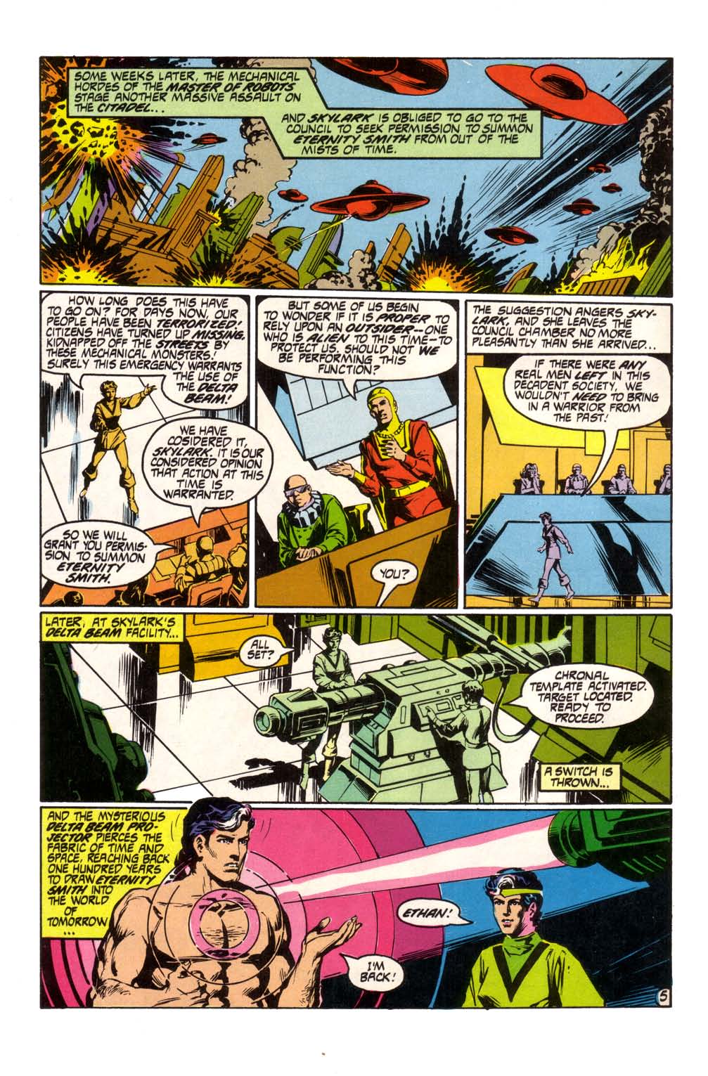 Read online Eternity Smith (1987) comic -  Issue #3 - 26