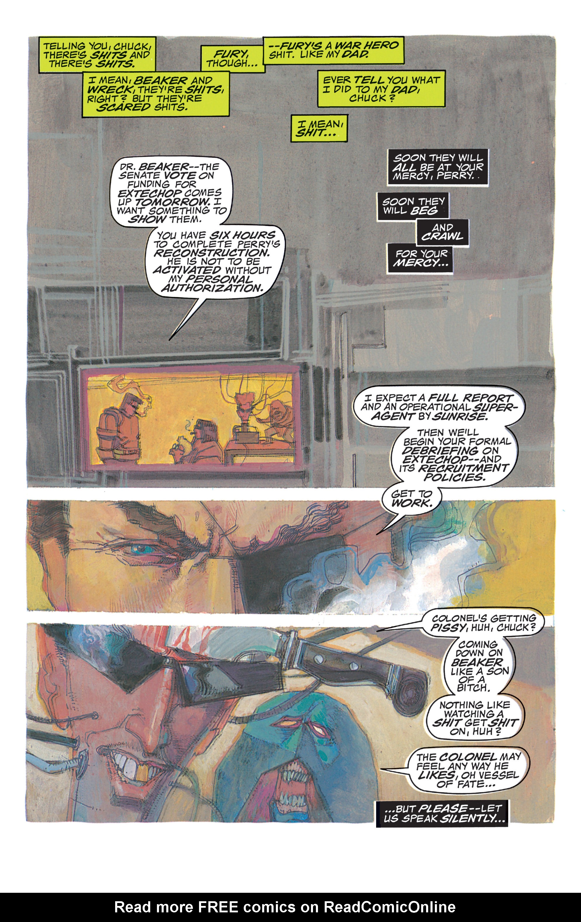 Read online Elektra: Assassin comic -  Issue #6 - 21