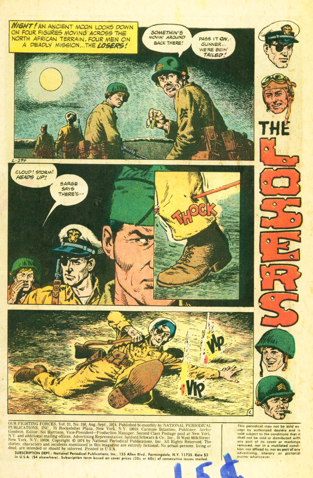 Read online Our Fighting Forces comic -  Issue #150 - 3