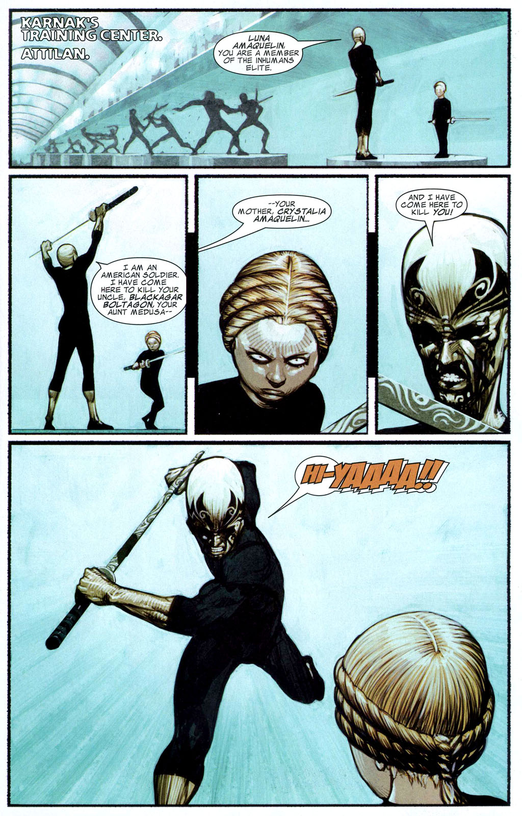 Read online Silent War comic -  Issue #2 - 4