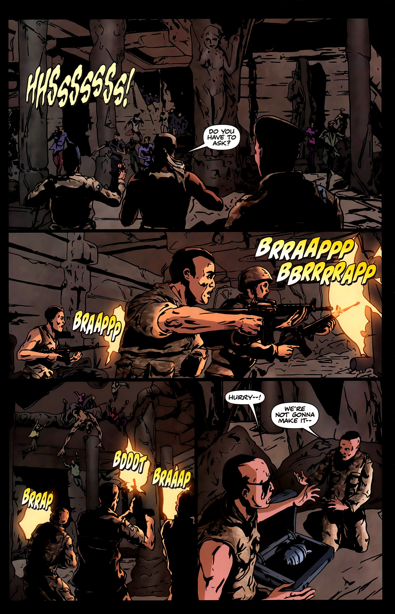 Read online ZMD: Zombies of Mass Destruction comic -  Issue #5 - 22