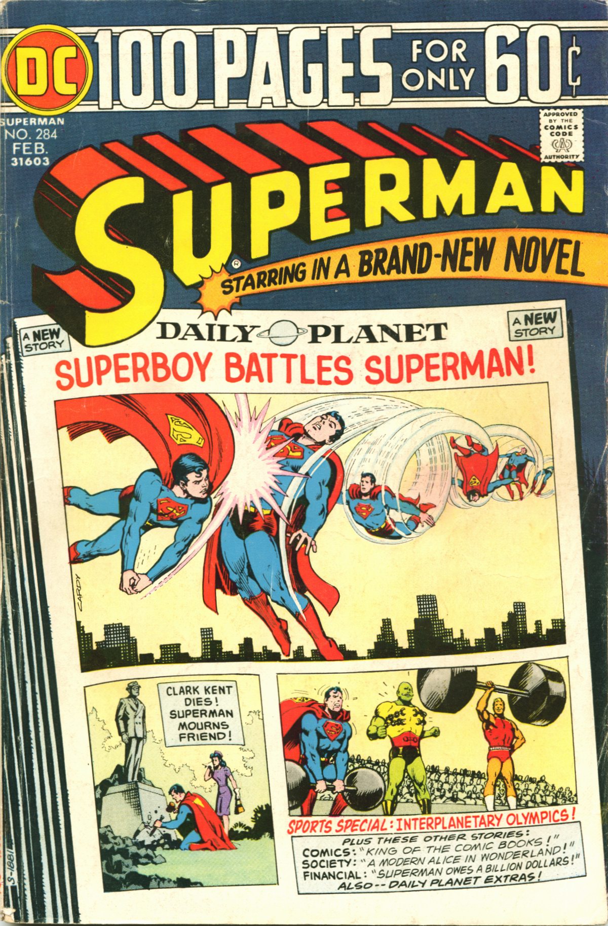 Read online Superman (1939) comic -  Issue #284 - 1