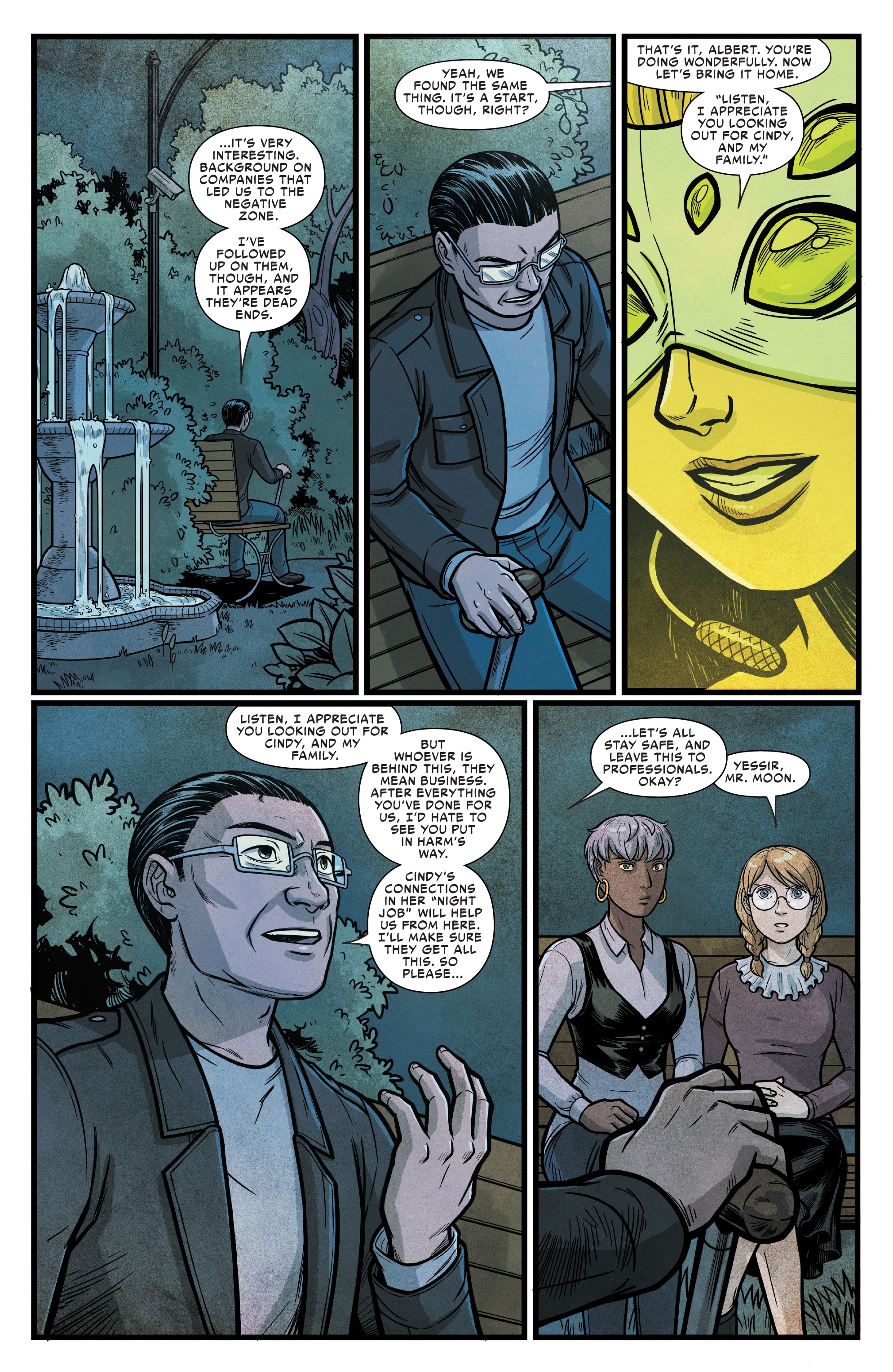 Read online Silk: Out of the Spider-Verse comic -  Issue # TPB 3 (Part 2) - 59