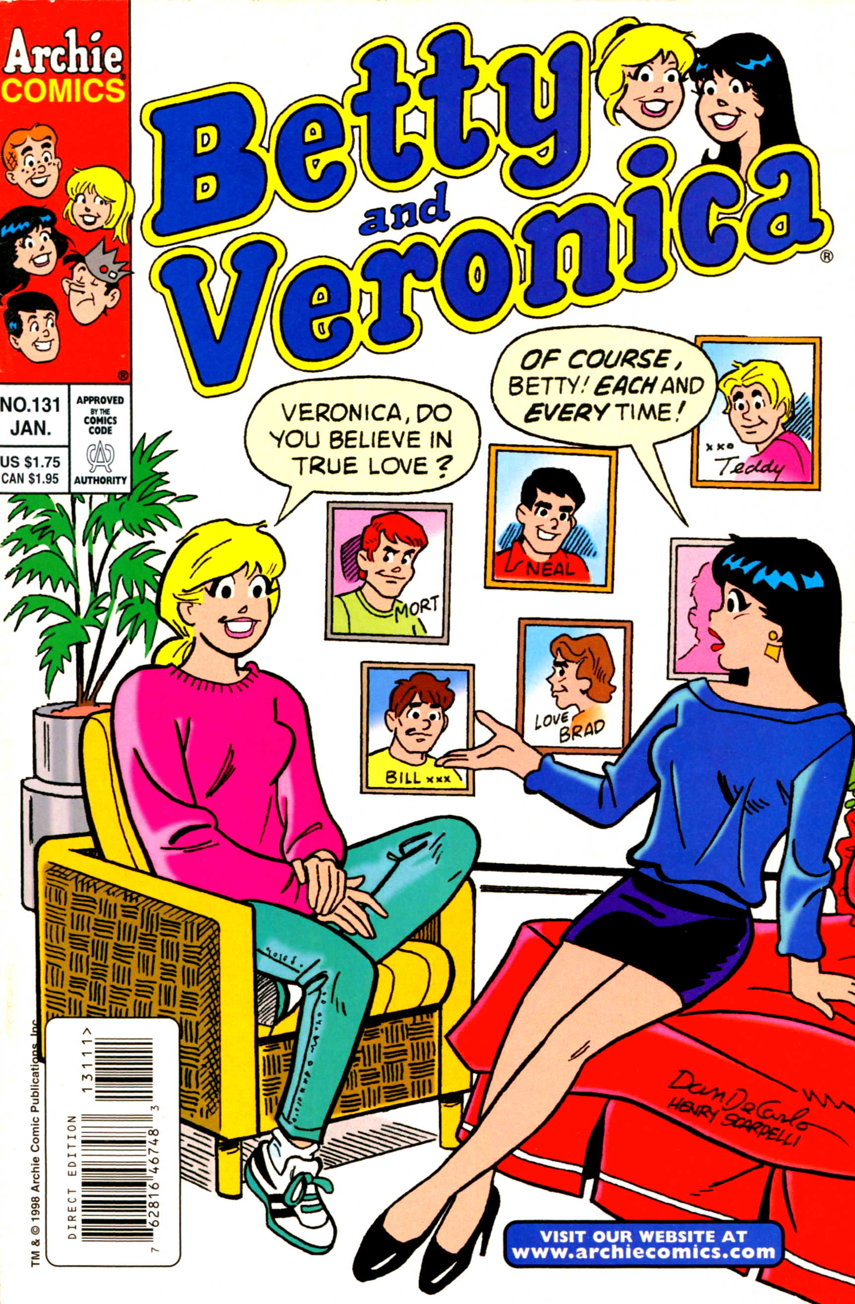 Read online Betty and Veronica (1987) comic -  Issue #131 - 1