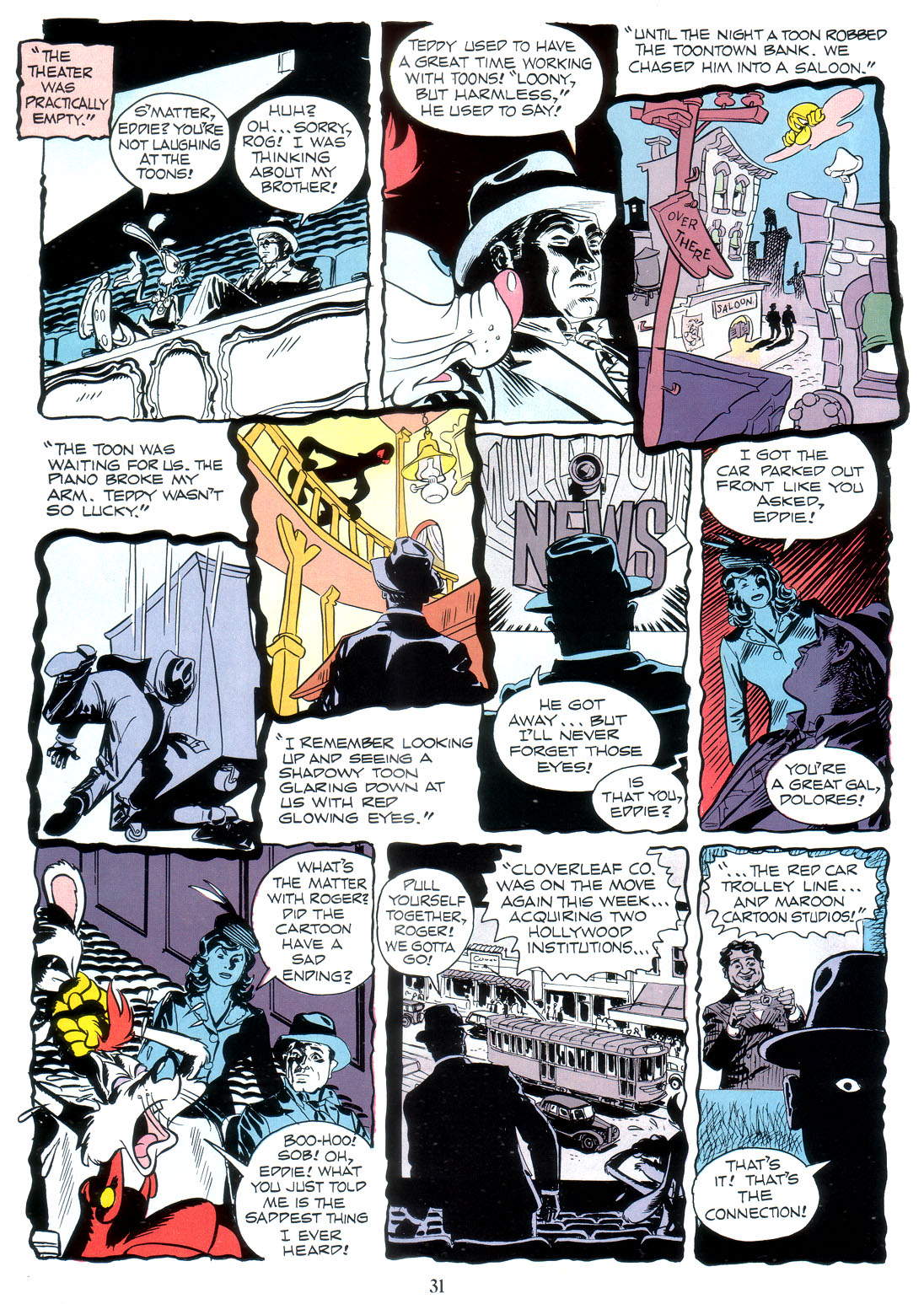 Marvel Graphic Novel: Who Framed Roger Rabbit issue Full - Page 33