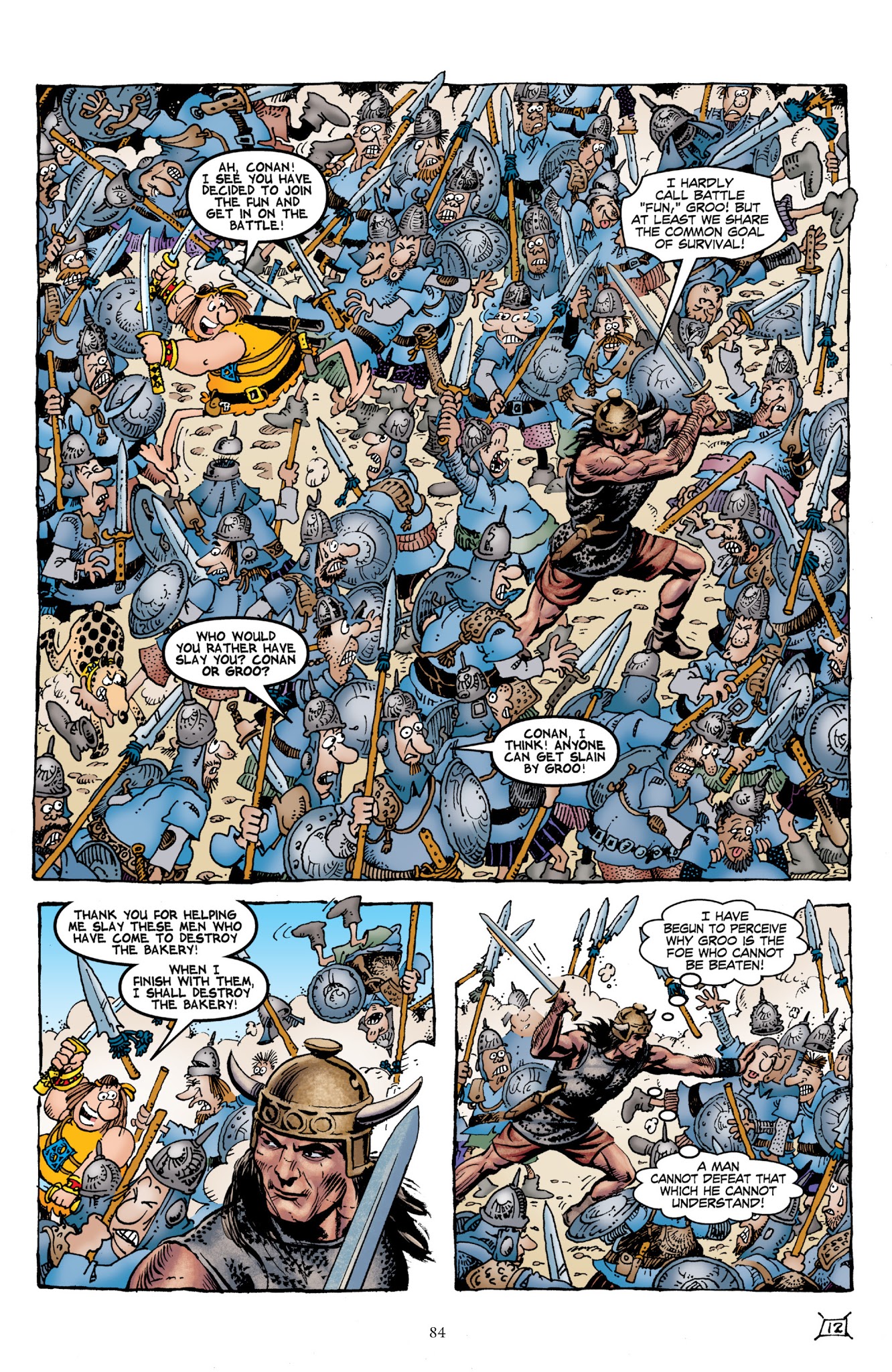 Read online Groo vs. Conan comic -  Issue # TPB - 86