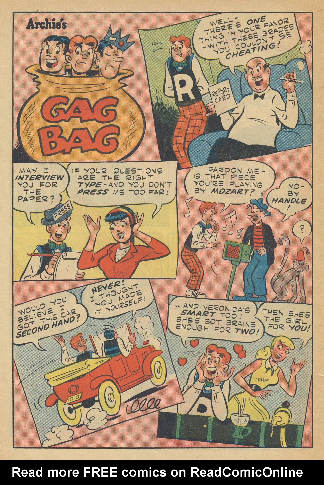 Read online Archie's Joke Book Magazine comic -  Issue #48 - 30
