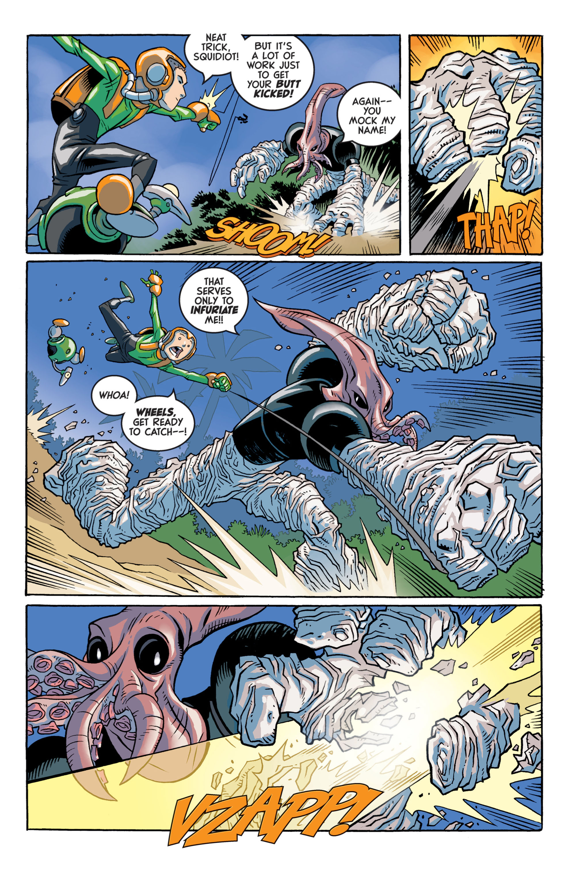 Read online Super Dinosaur (2011) comic -  Issue #6 - 9