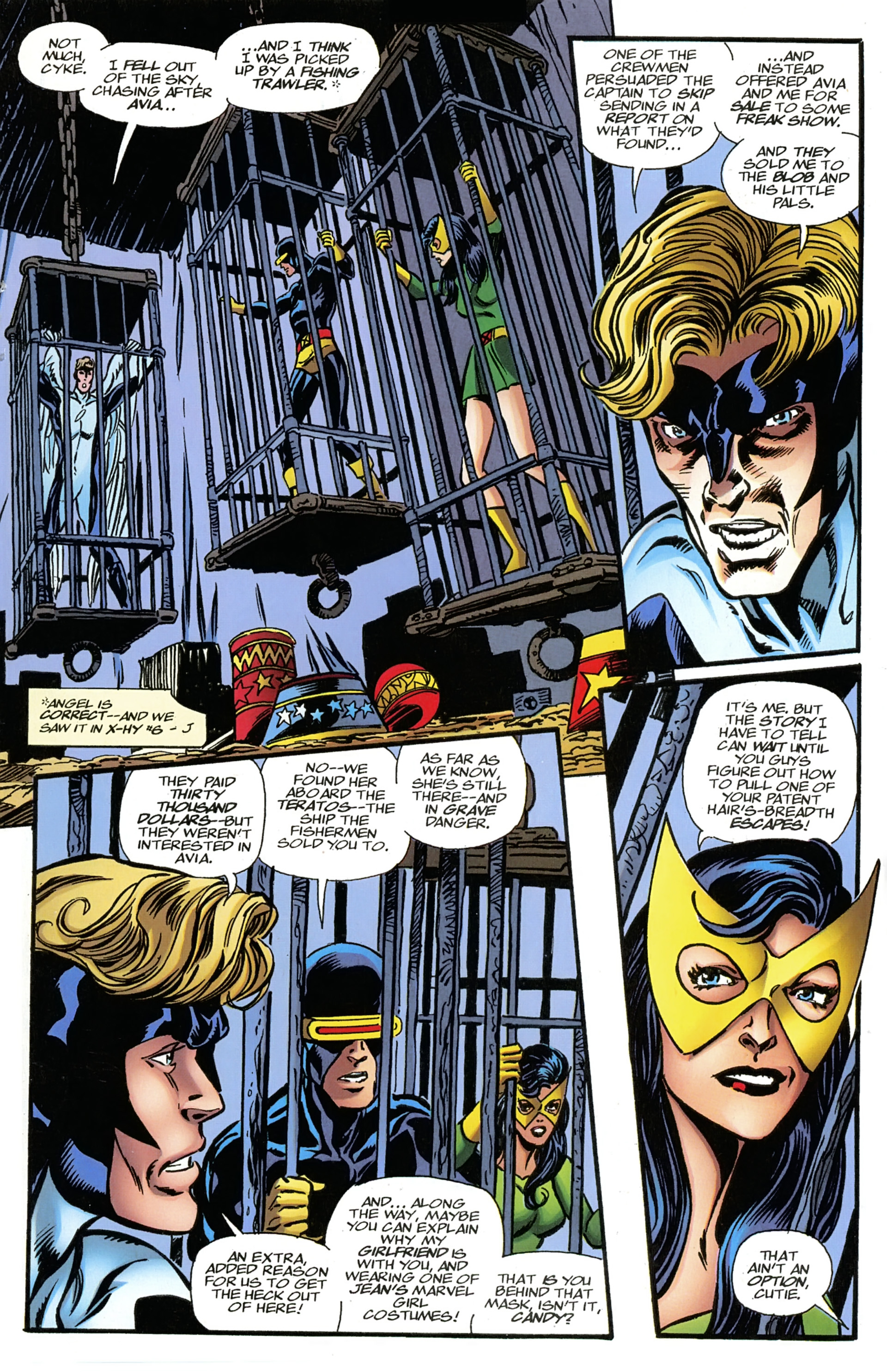 Read online X-Men: Hidden Years comic -  Issue #13 - 8