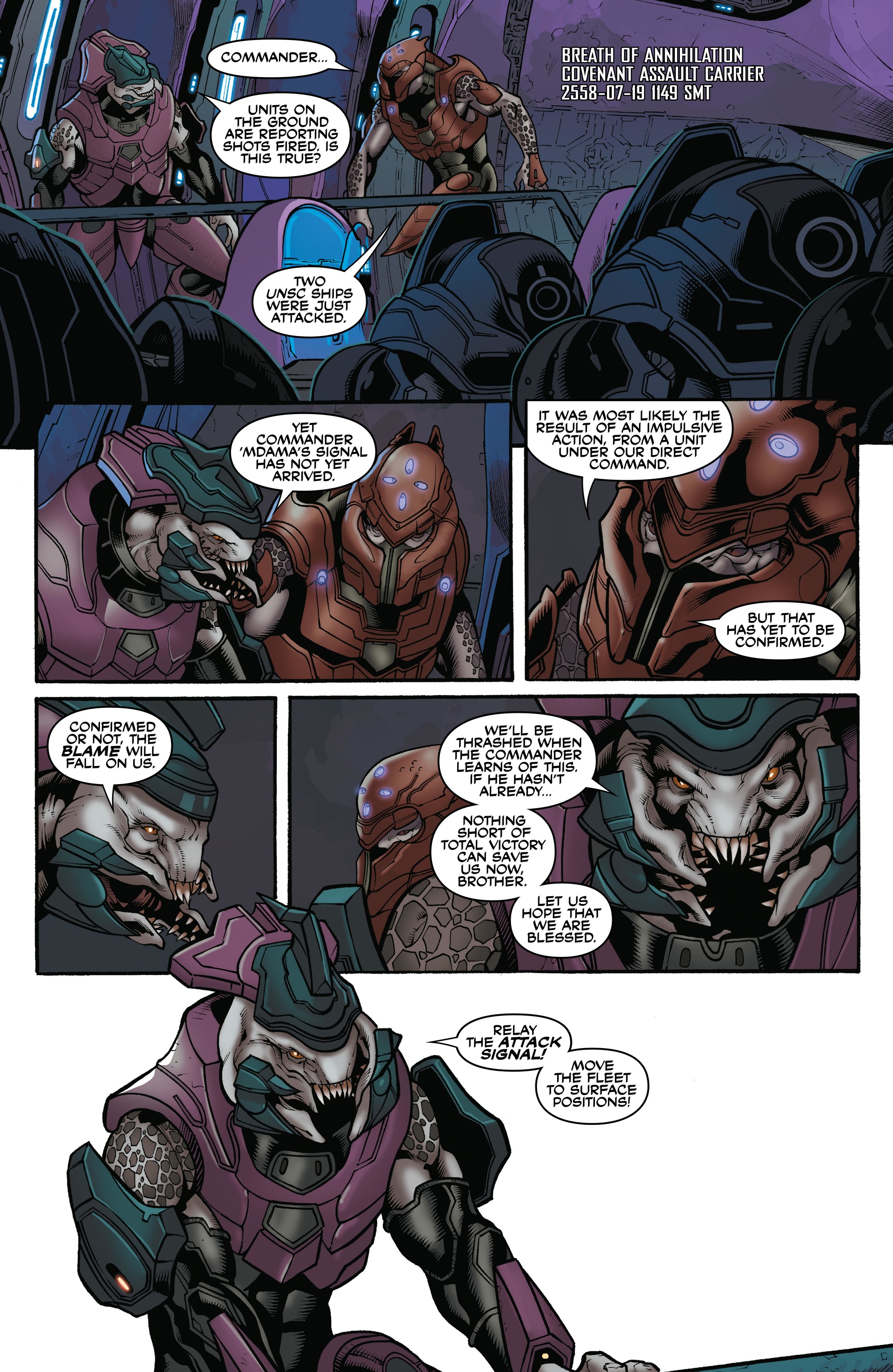 Read online Halo: Initiation and Escalation comic -  Issue # TPB (Part 5) - 6