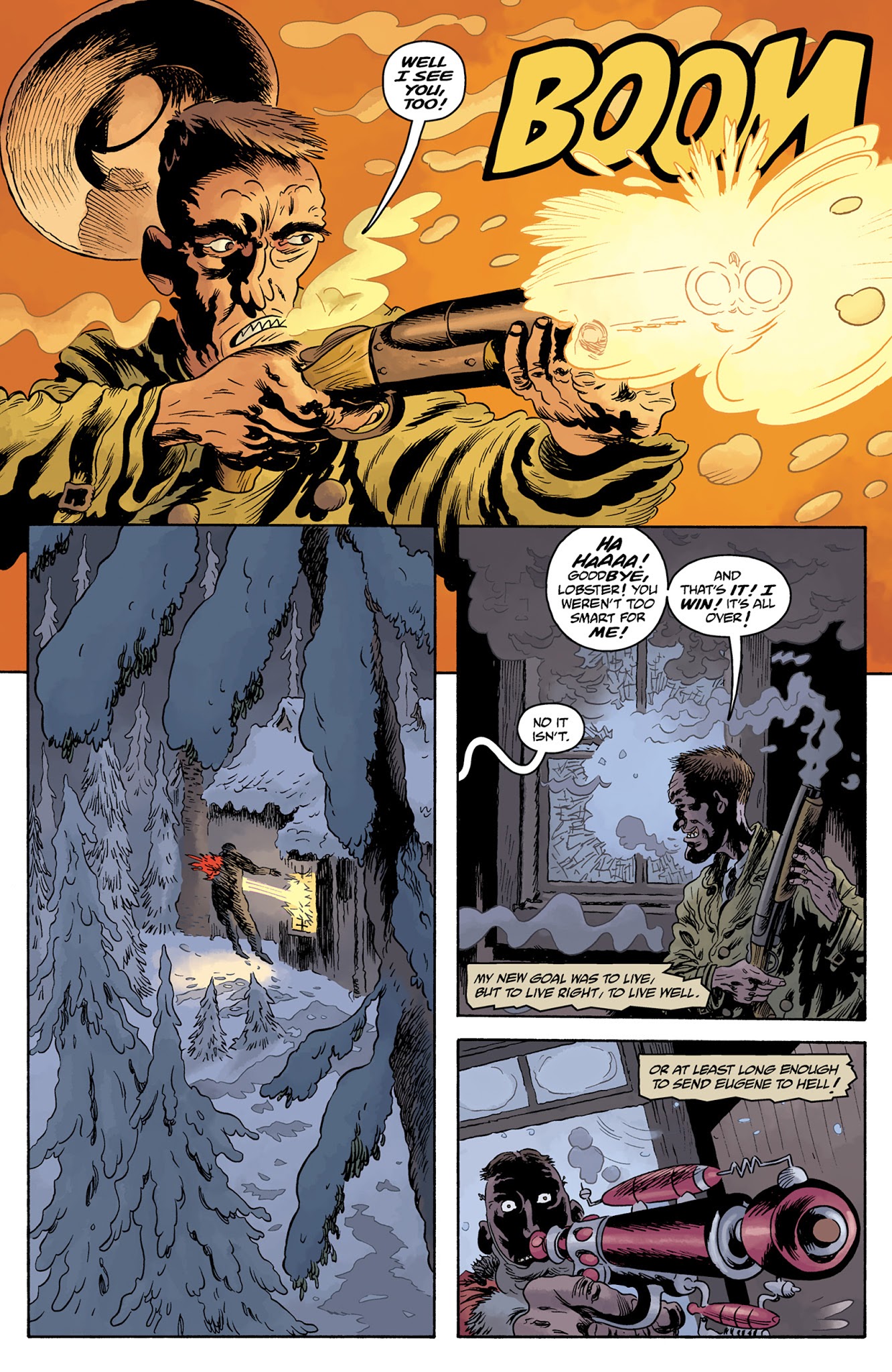 Read online Lobster Johnson: A Chain Forged in Life comic -  Issue # Full - 21
