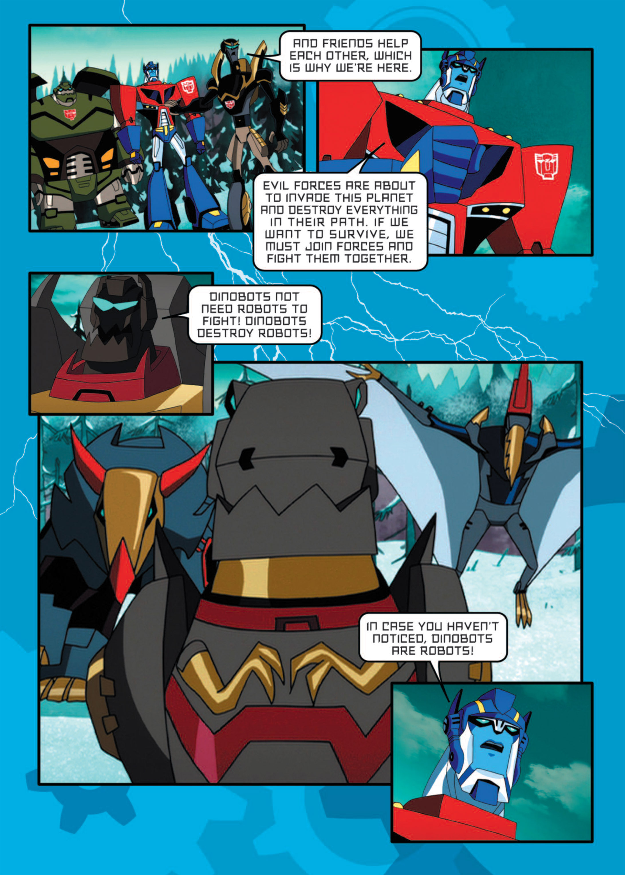 Read online Transformers Animated comic -  Issue #7 - 44