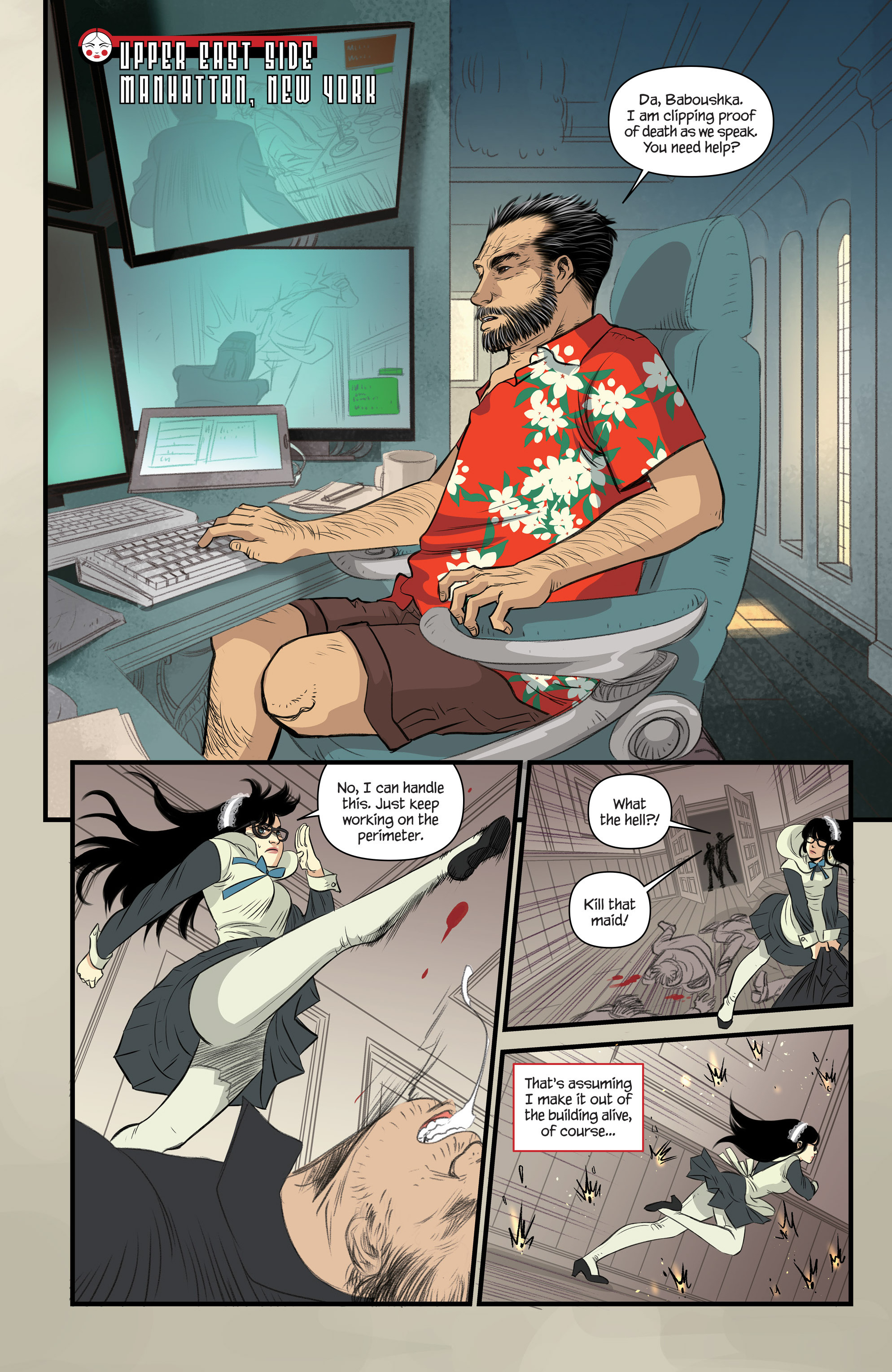 Read online Codename Baboushka comic -  Issue #1 - 9