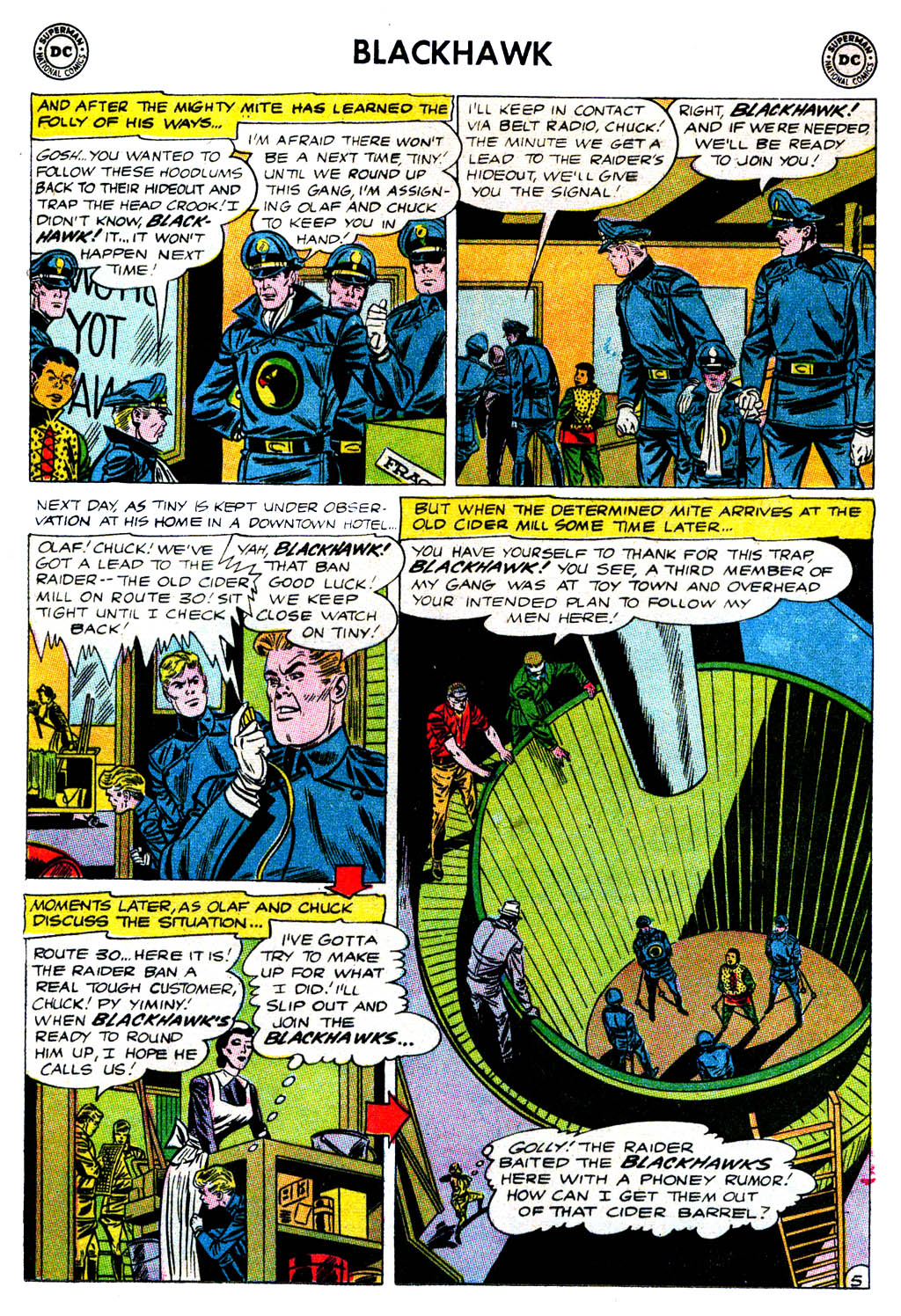 Read online Blackhawk (1957) comic -  Issue #181 - 29