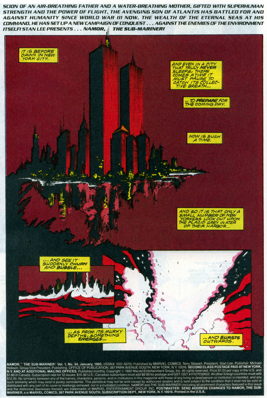 Namor, The Sub-Mariner Issue #34 #38 - English 2