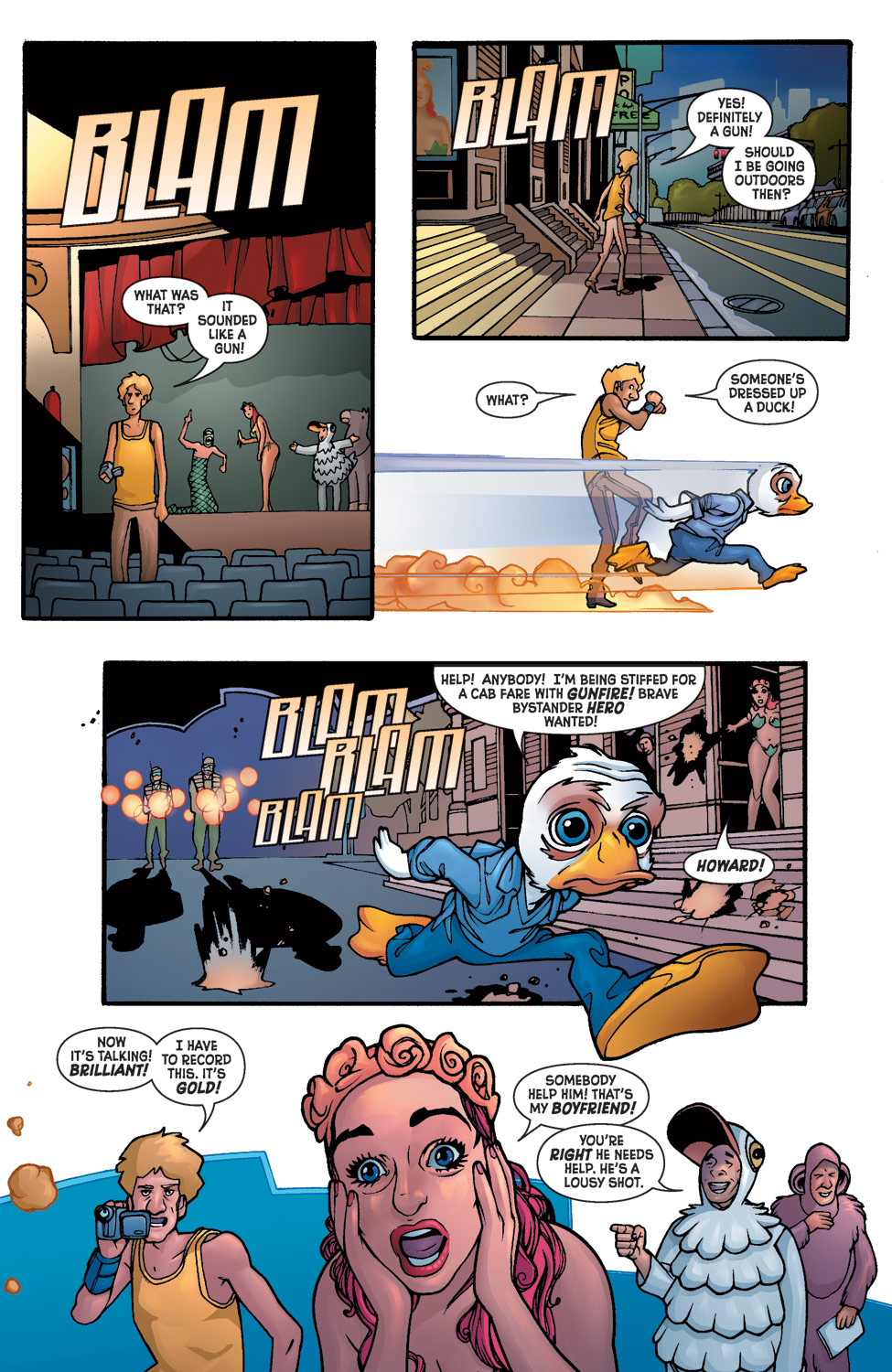 Read online Howard the Duck (2007) comic -  Issue #1 - 17