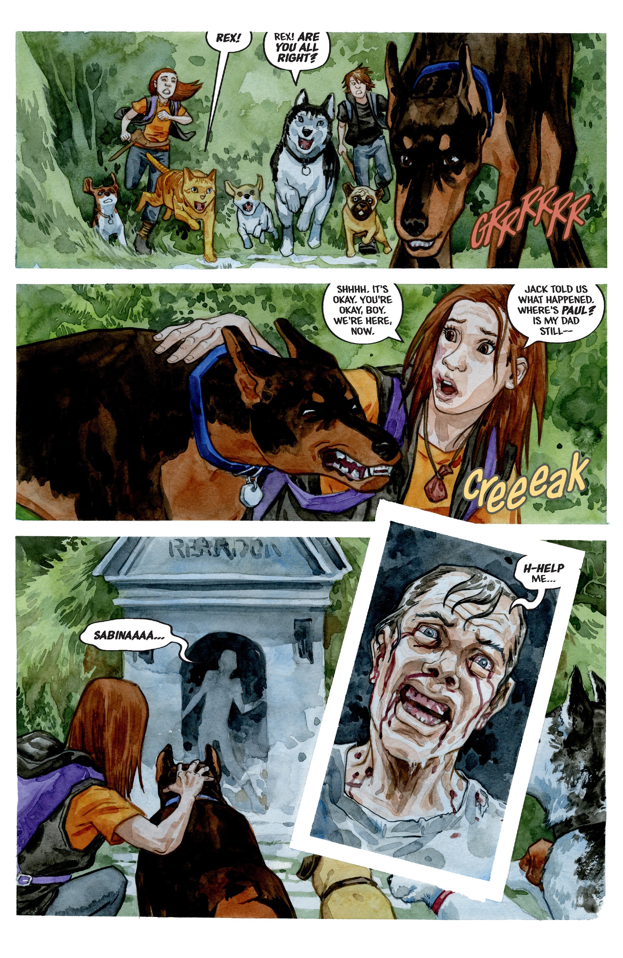 Read online Beasts of Burden: The Presence of Others comic -  Issue #1 - 22