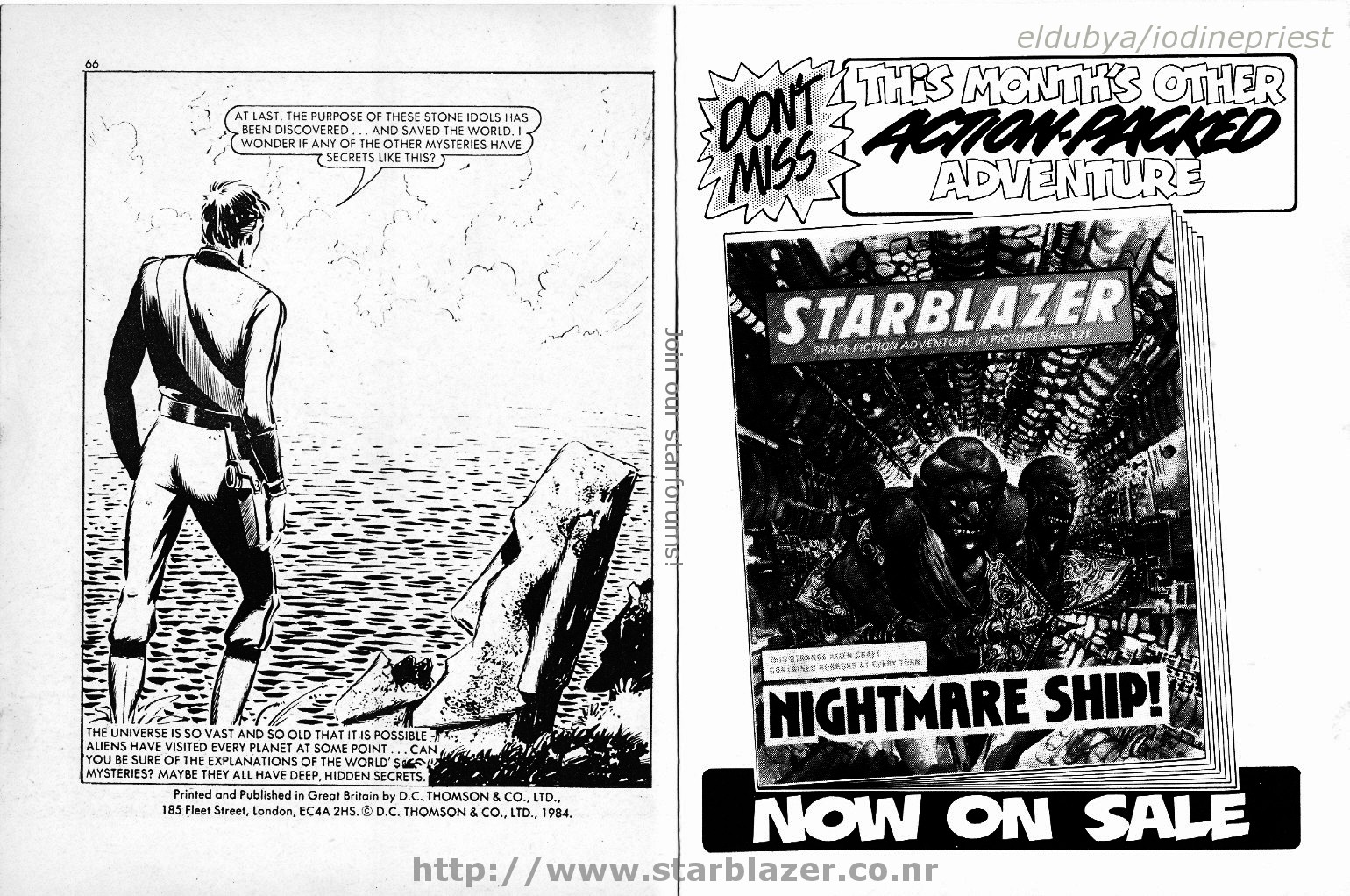 Read online Starblazer comic -  Issue #120 - 35