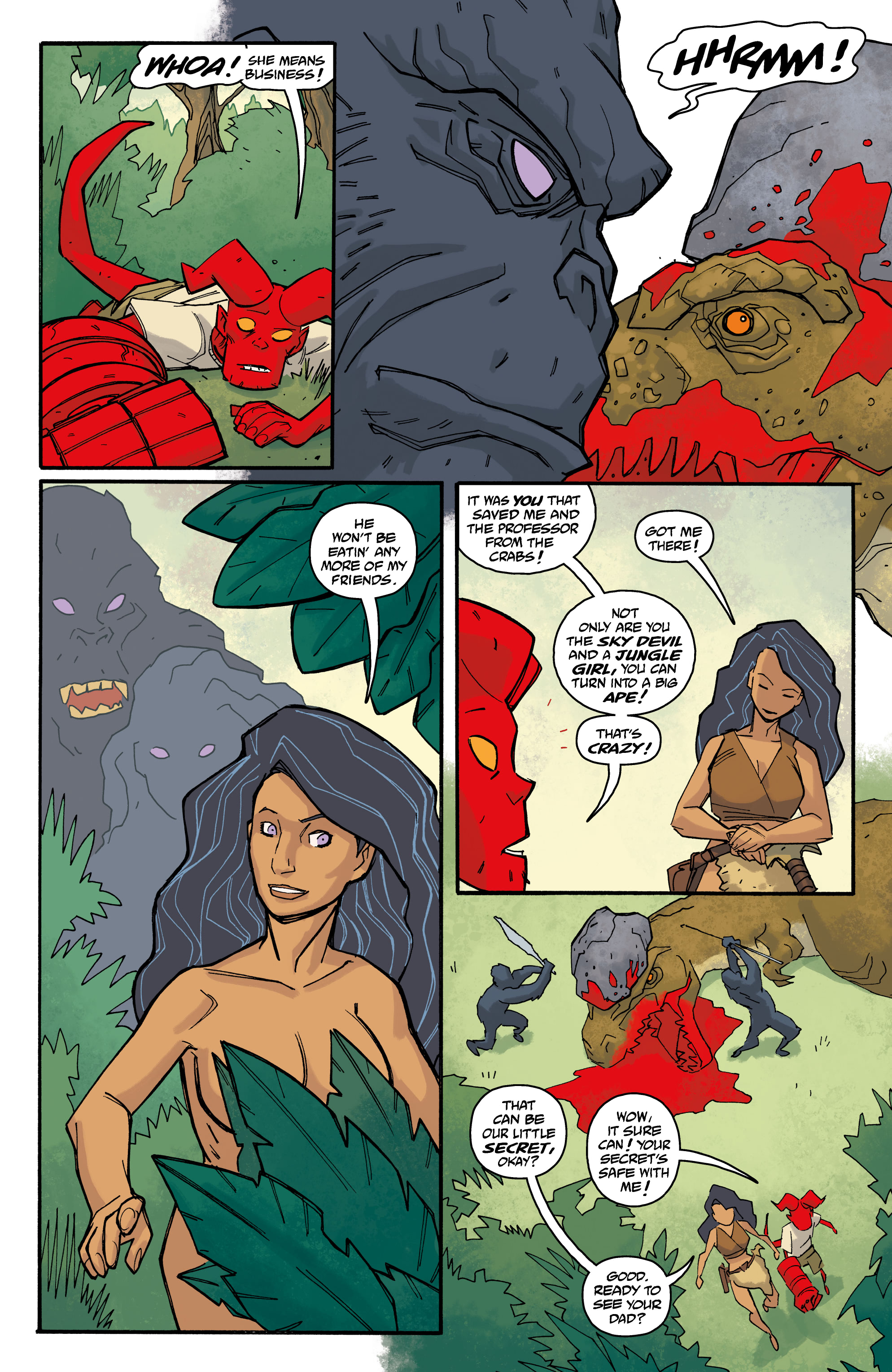 Read online Young Hellboy comic -  Issue #2 - 12