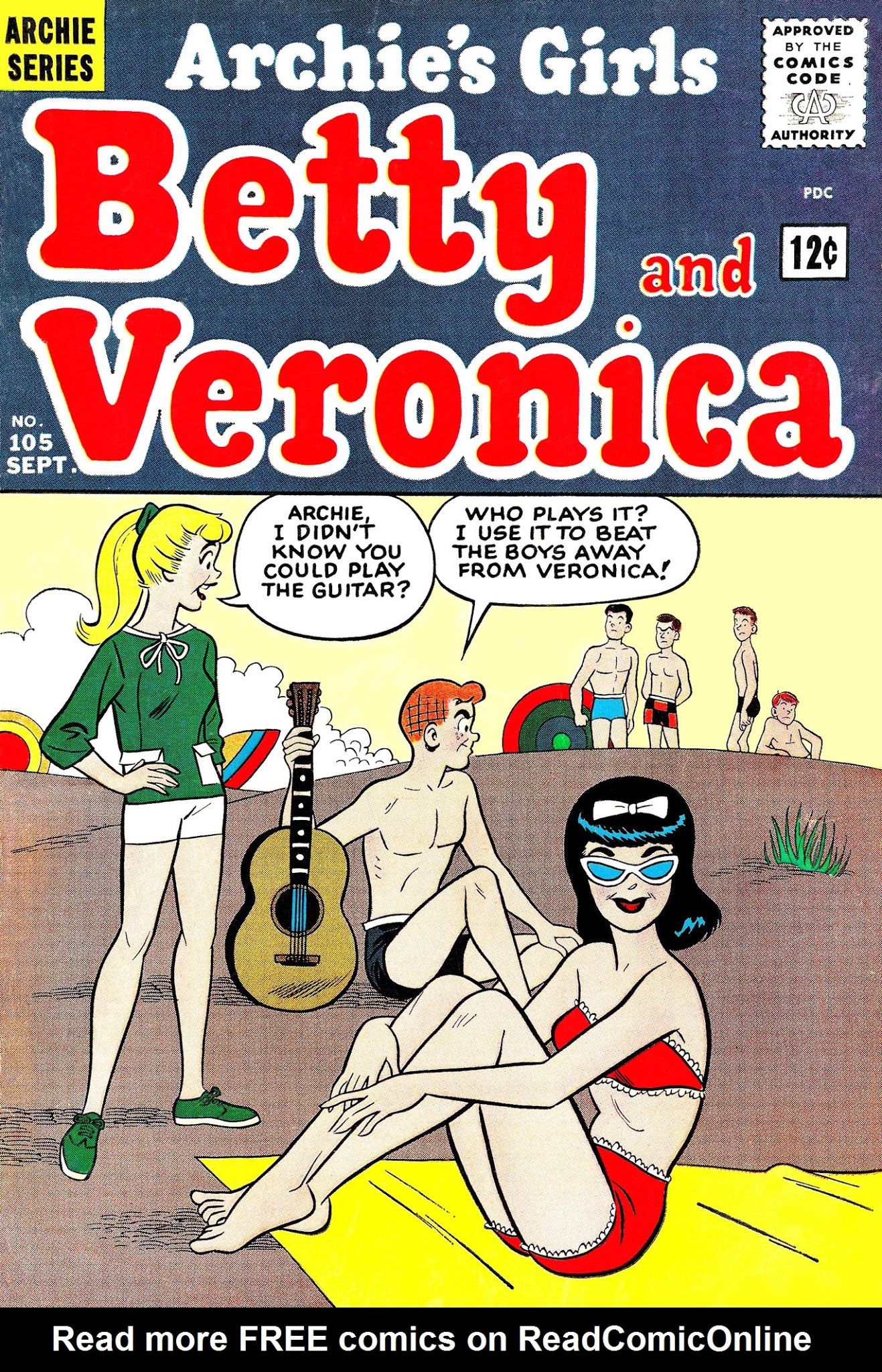 Read online Archie's Girls Betty and Veronica comic -  Issue #105 - 1