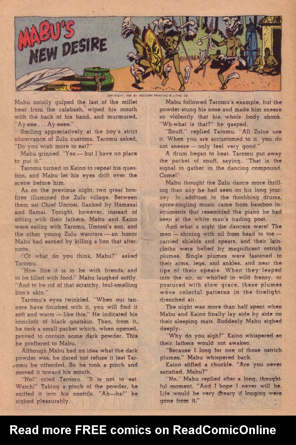 Read online Tarzan (1948) comic -  Issue #109 - 18