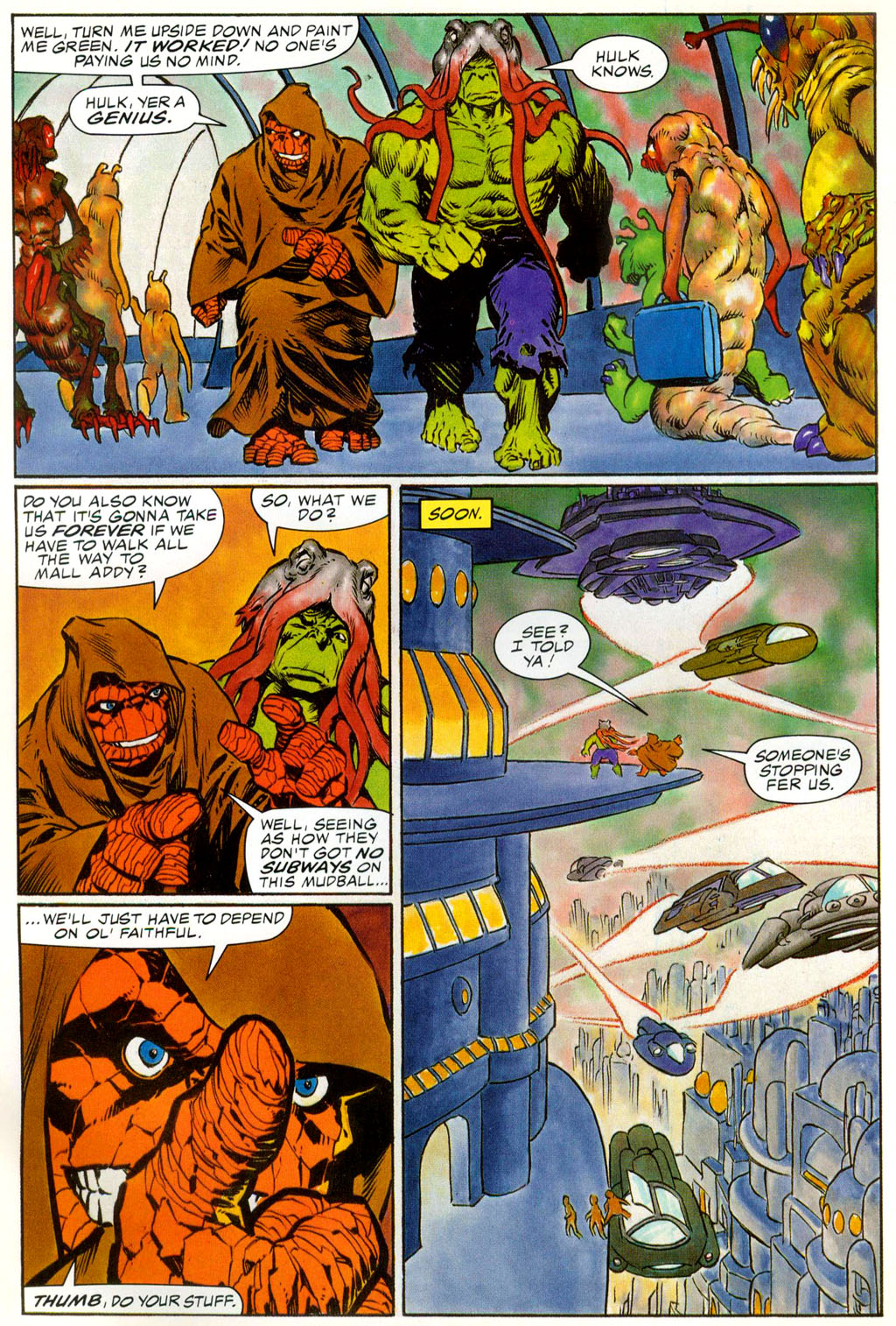 Read online Marvel Graphic Novel comic -  Issue #29 - Hulk & Thing - The Big Change - 24