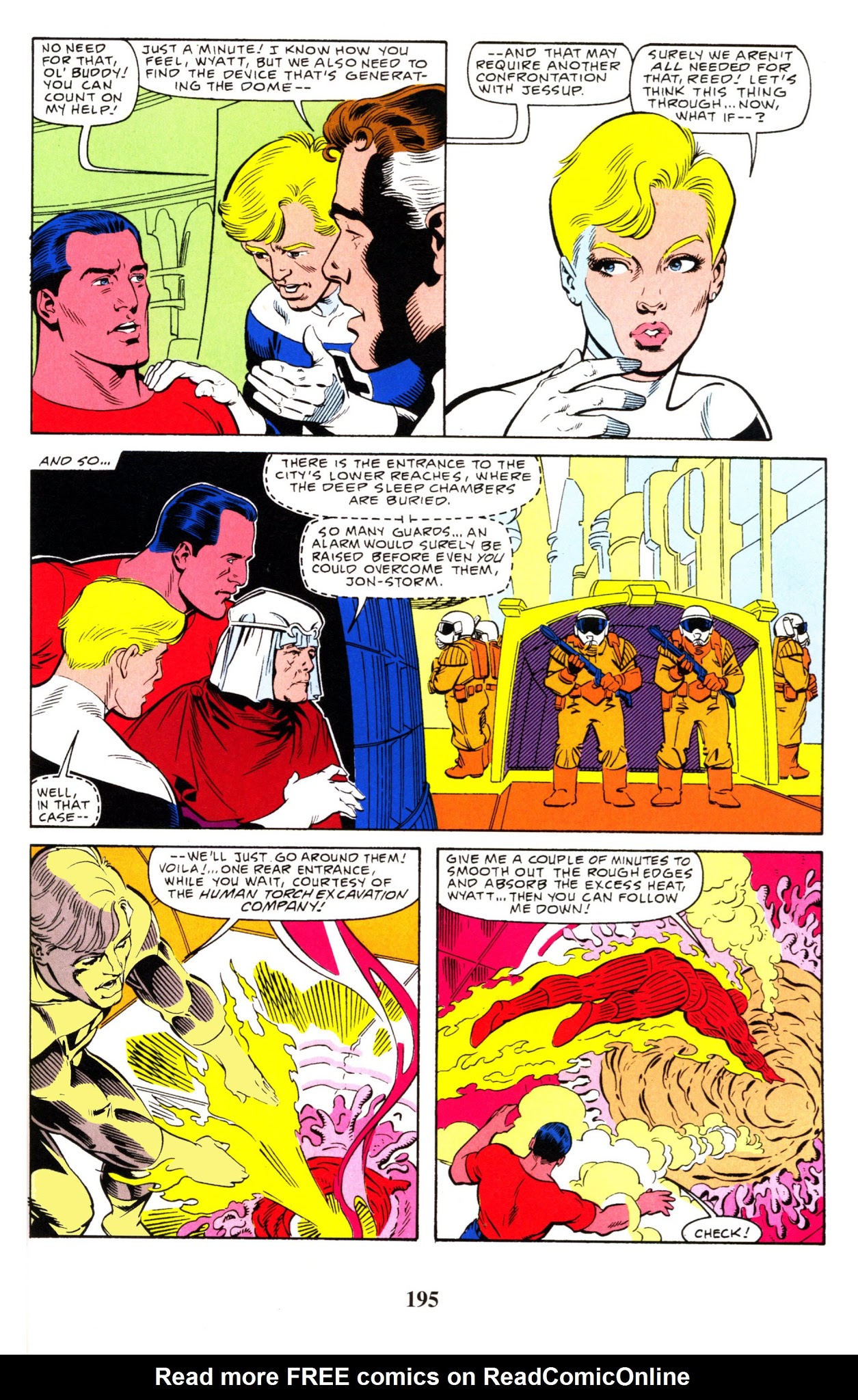 Read online Fantastic Four Visionaries: John Byrne comic -  Issue # TPB 8 - 195