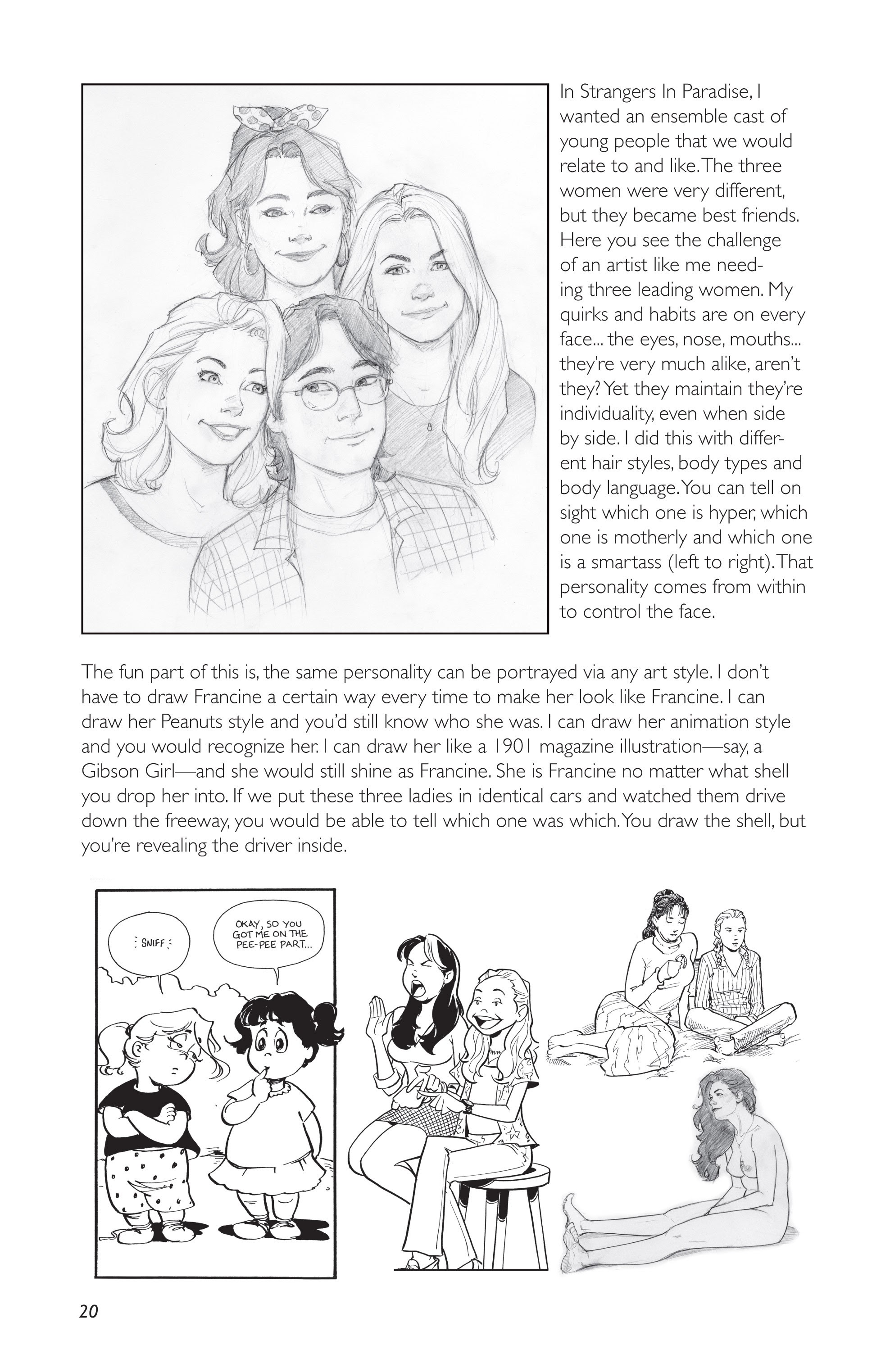 Read online Terry Moore's How to Draw... comic -  Issue # Beautiful - 22