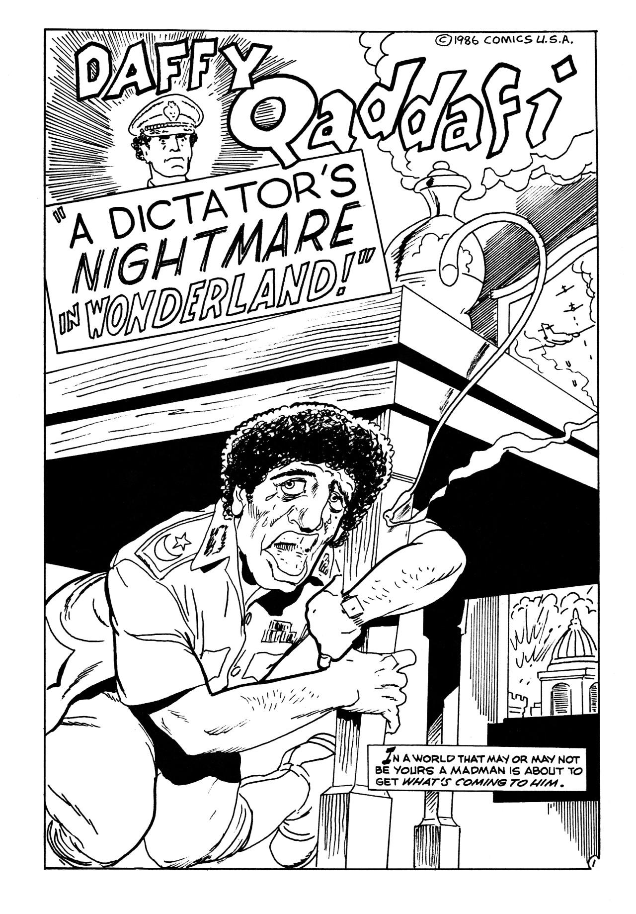 Read online Daffy Qaddafi comic -  Issue # Full - 3