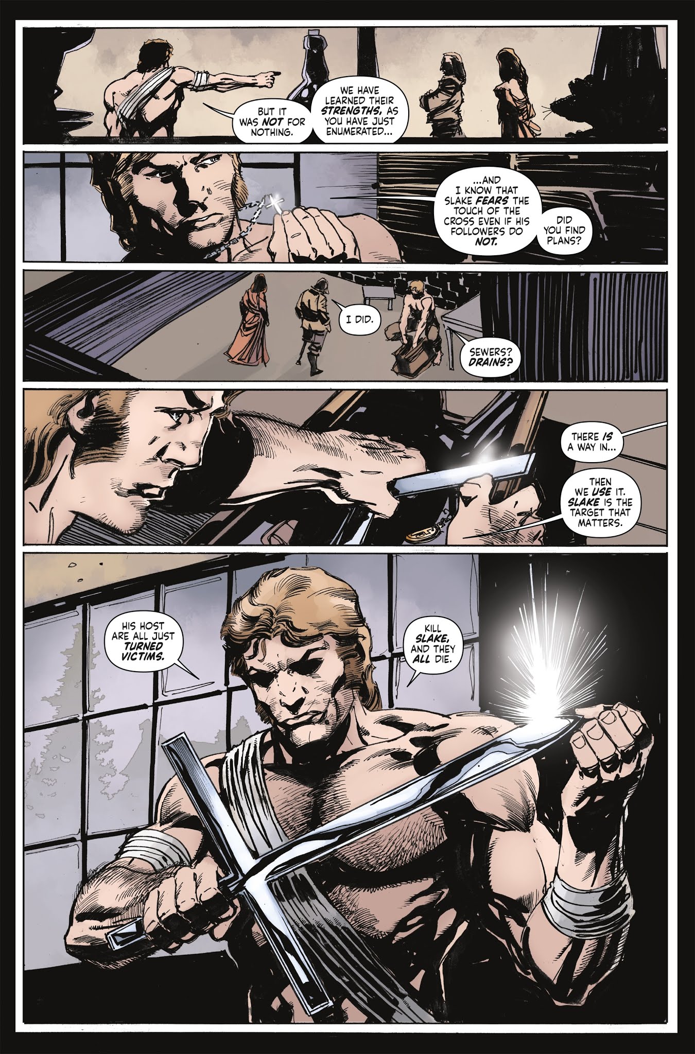 Read online Captain Kronos - Vampire Hunter comic -  Issue #3 - 19