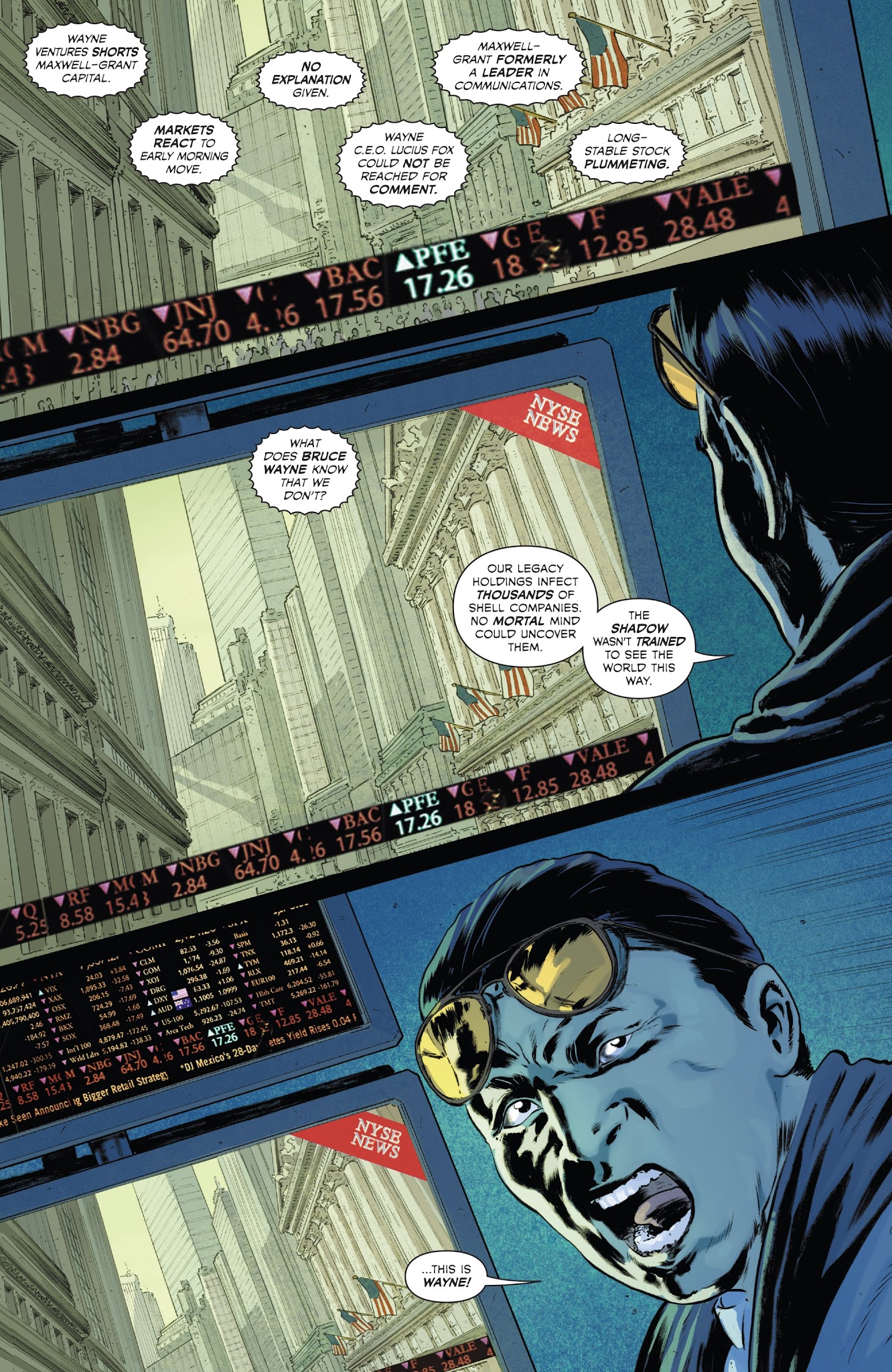 Read online The Shadow/Batman comic -  Issue #3 - 8