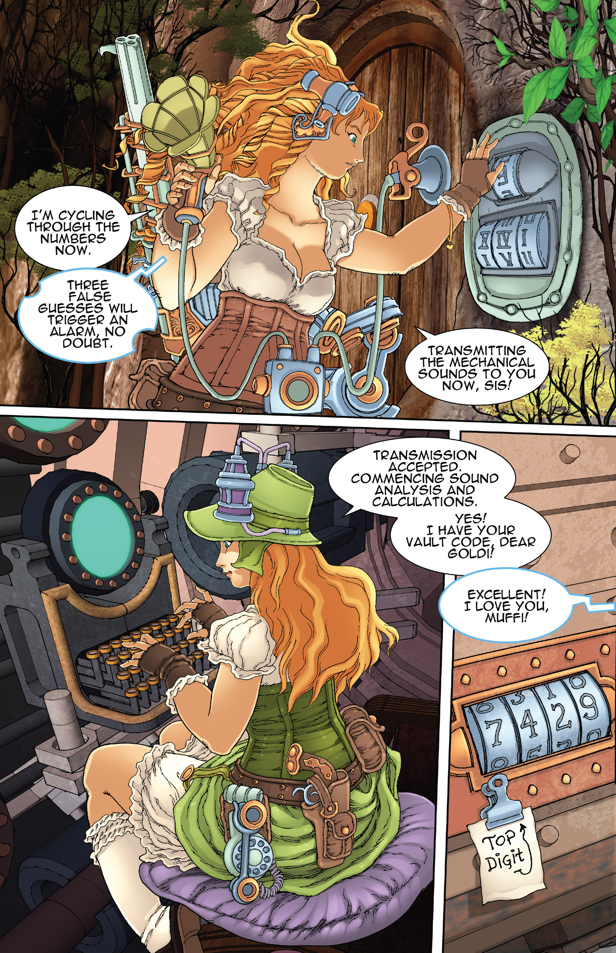 Read online Free Comic Book Day 2015 comic -  Issue # Steampunk Goldilocks - 10