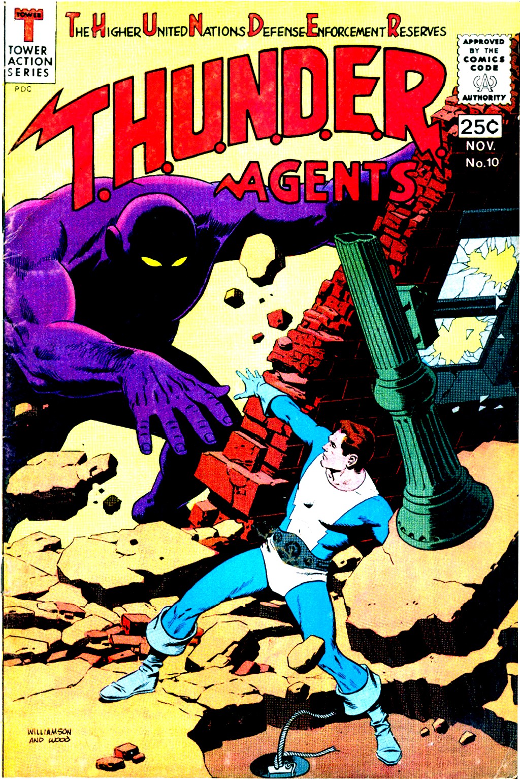 Read online T.H.U.N.D.E.R. Agents (1965) comic -  Issue #10 - 1